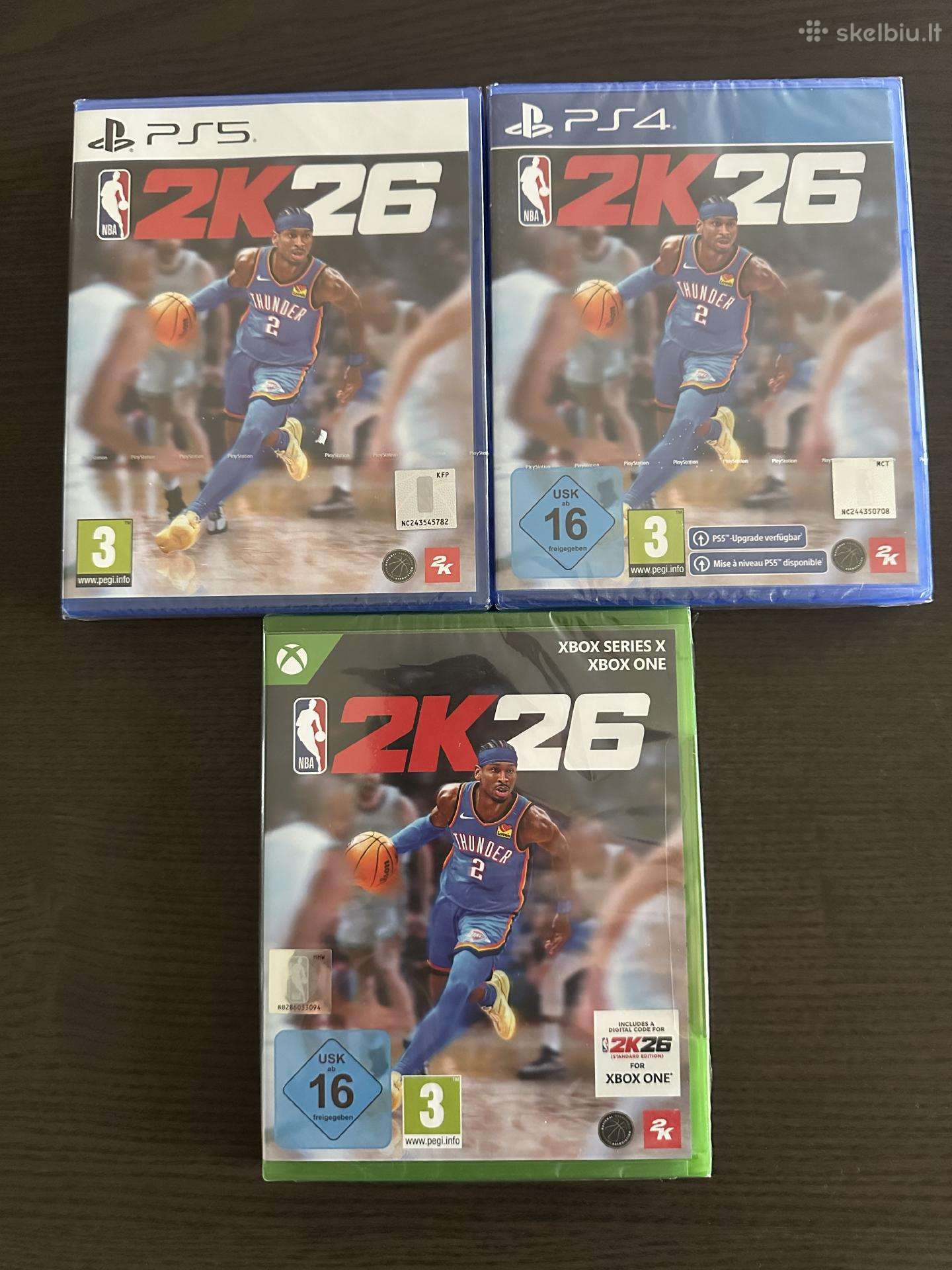 Neišakuoti Nba2k26 ps4 ir ps5 žaidimsi