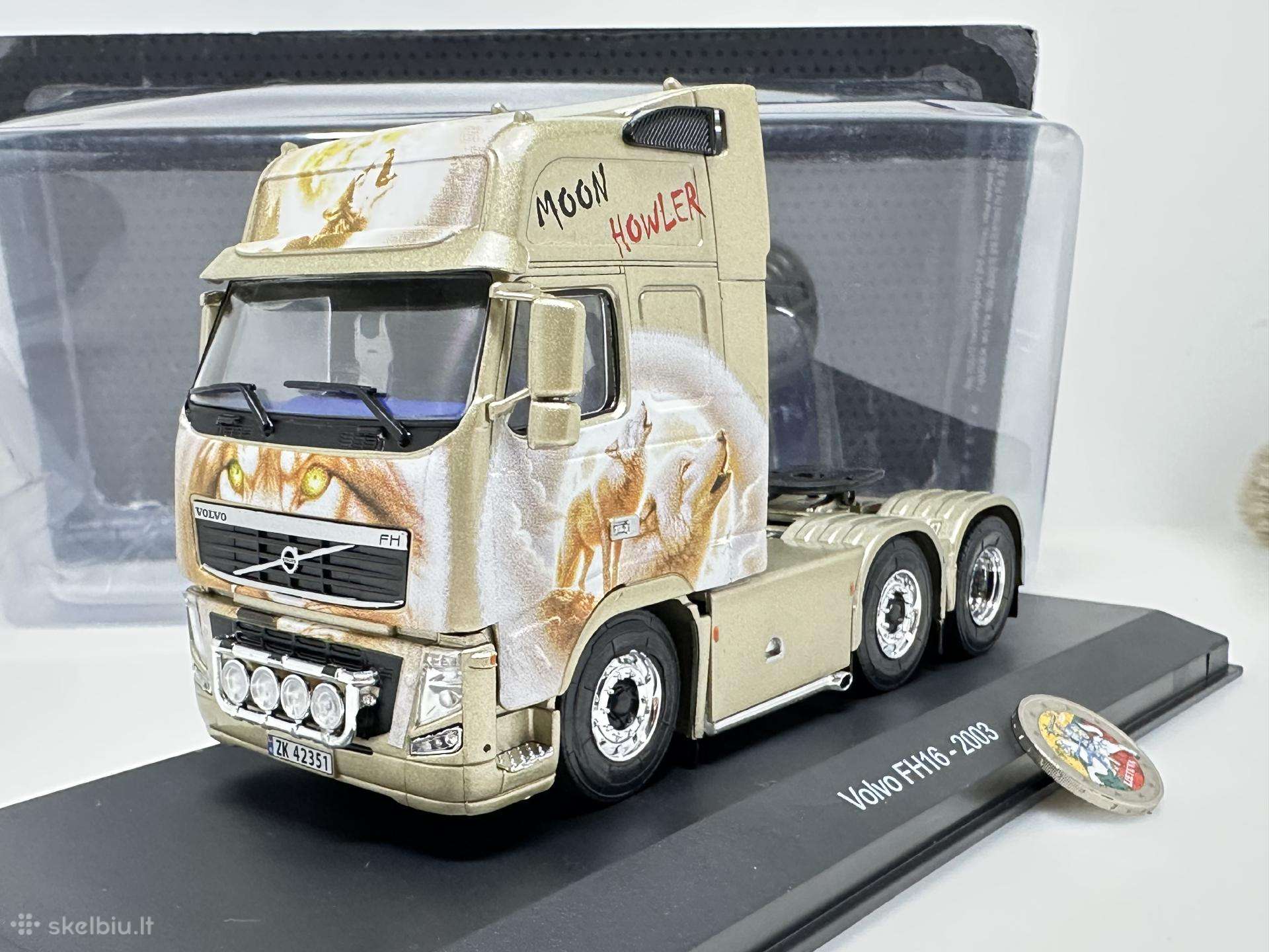 Volvo Fh16 2003 Moon Howler aukso 1:43 Hachette