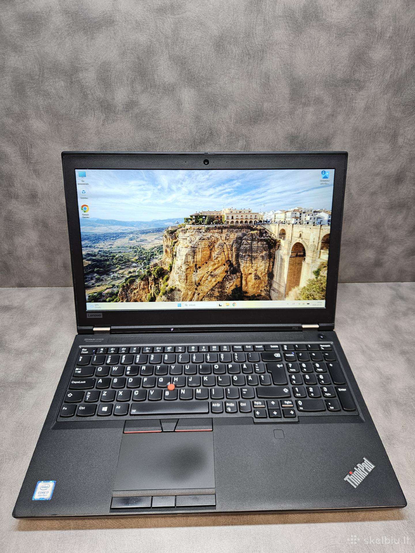 Quadro T1000 4gb/i7-9750h/16r/5123ssd/15.6"/lenovo