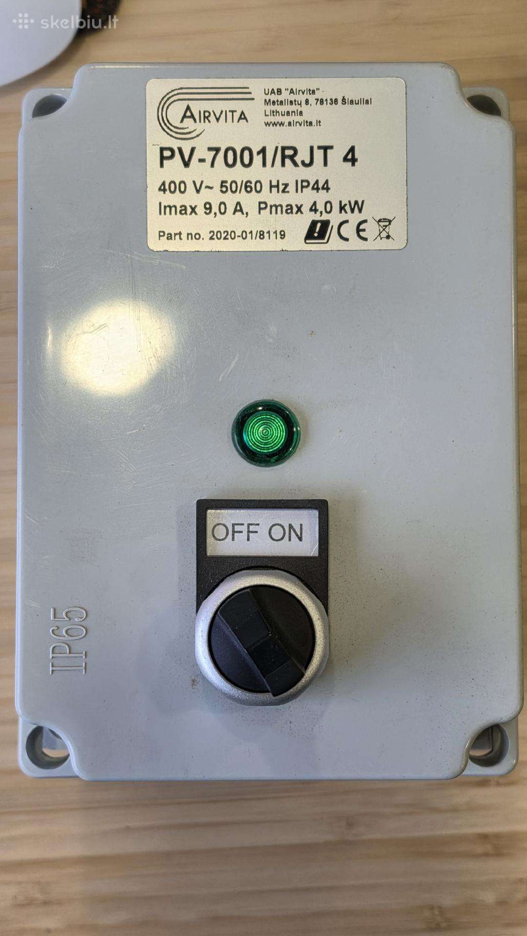 Elektros variklio paleidimo blokas 4kw