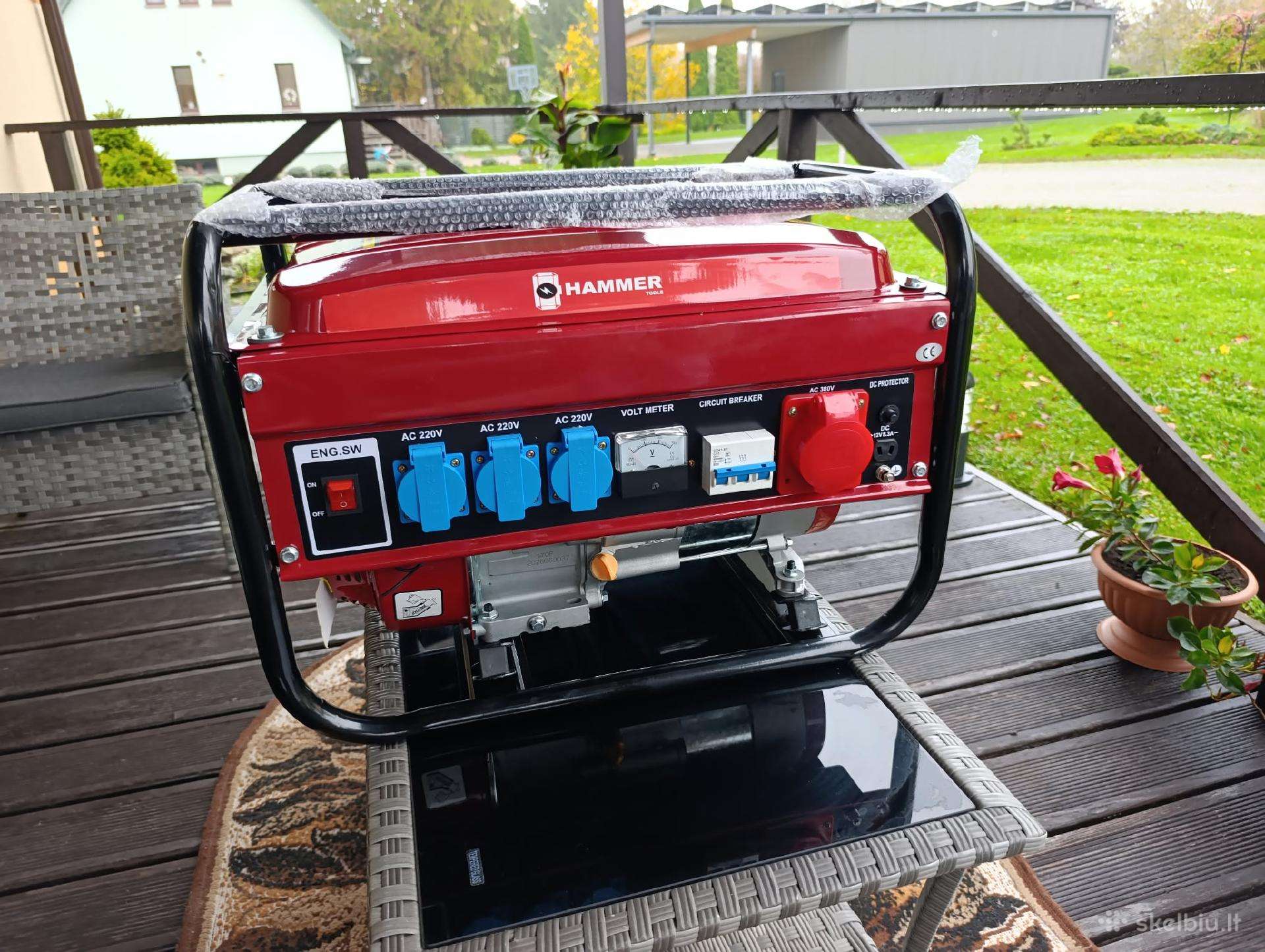 Benzininis generatorius 3500w