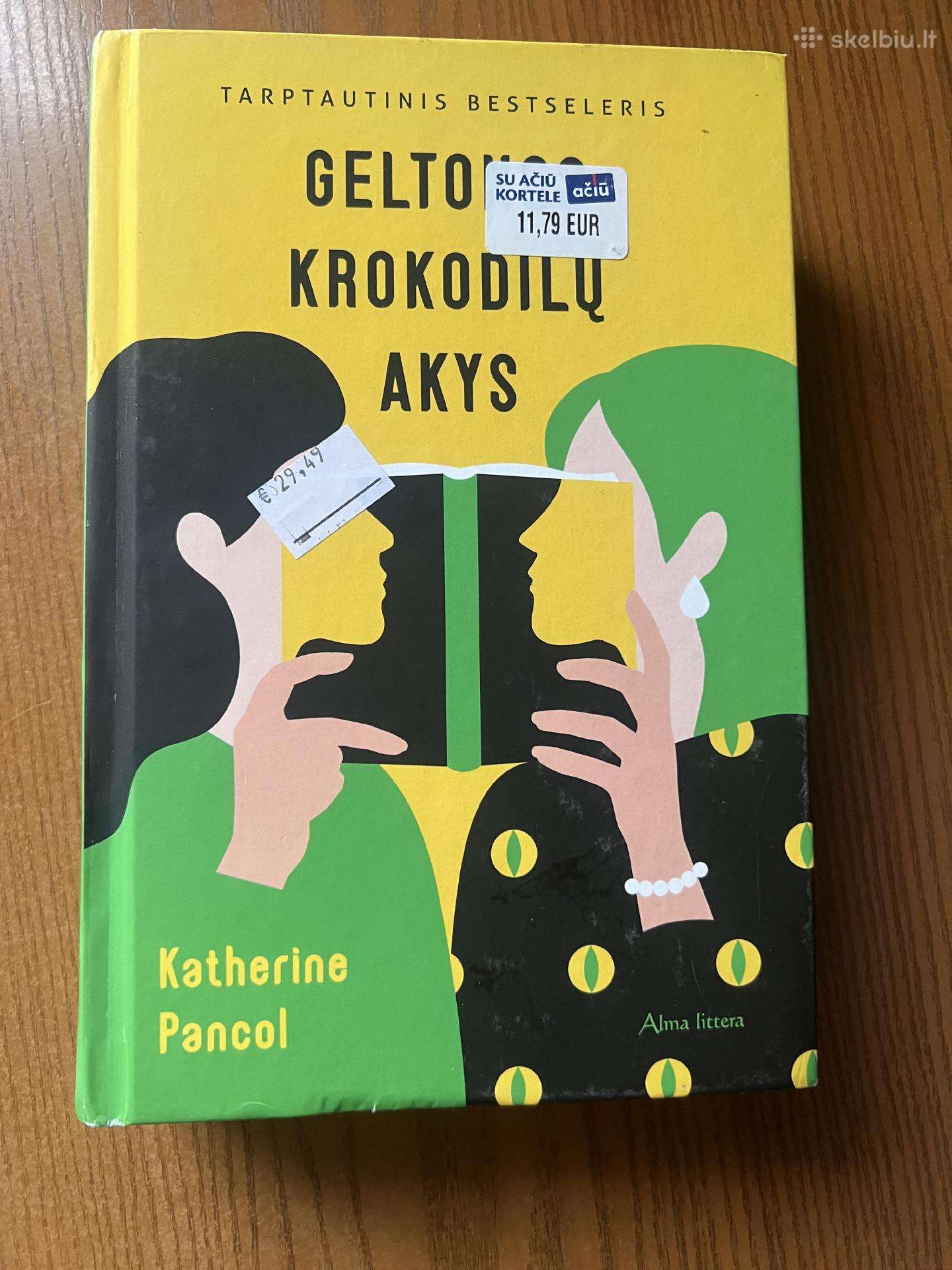 Knyga “Geltonos krokodilų akys “