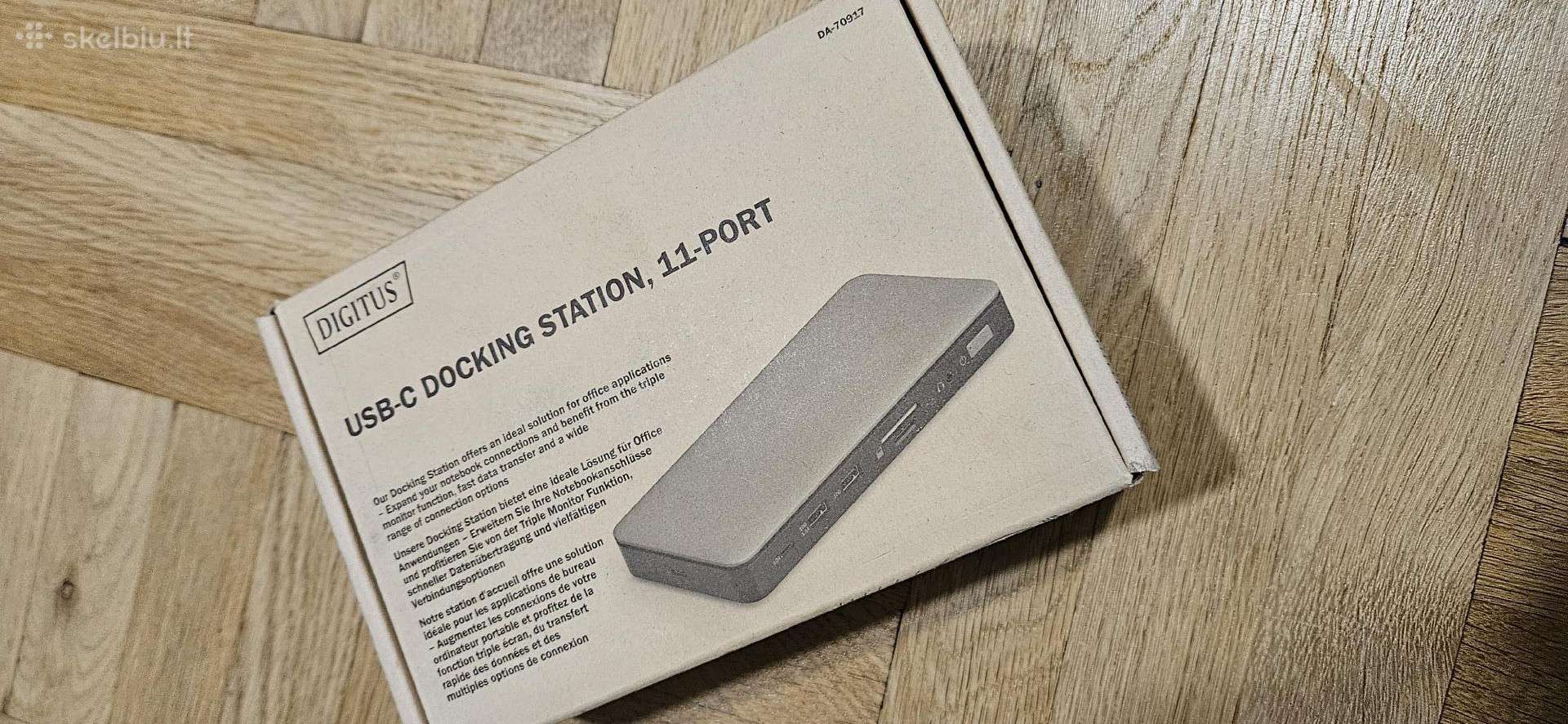 Jungčių stotelė Digitus Da-70917 Usb-c, 150w