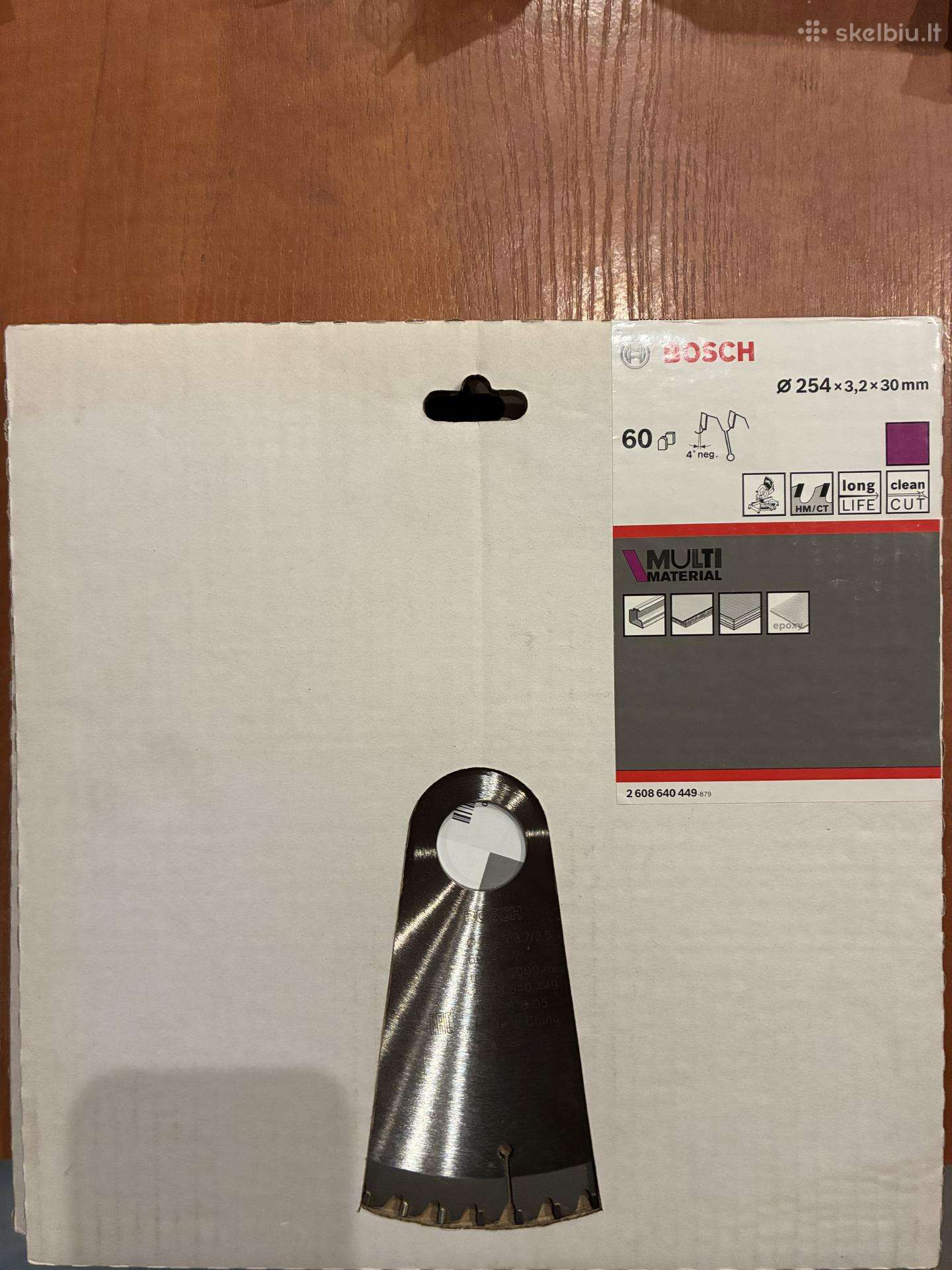 Pjovimo diskas Bosch Multi Material 254mm
