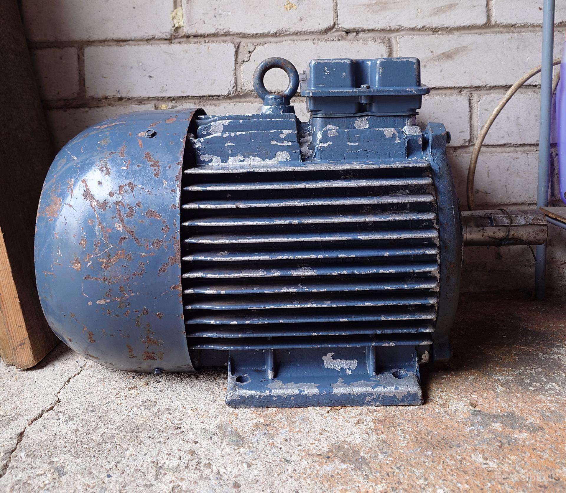 Elektros variklis 15 kw 1450 aps/min, nenaudotas