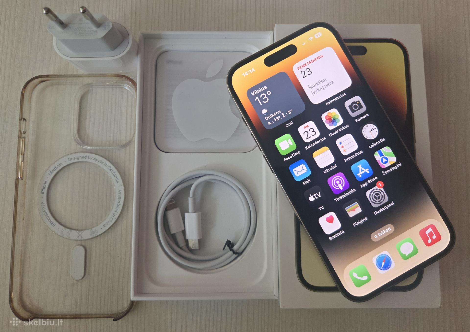 iPhone 14 pro gold