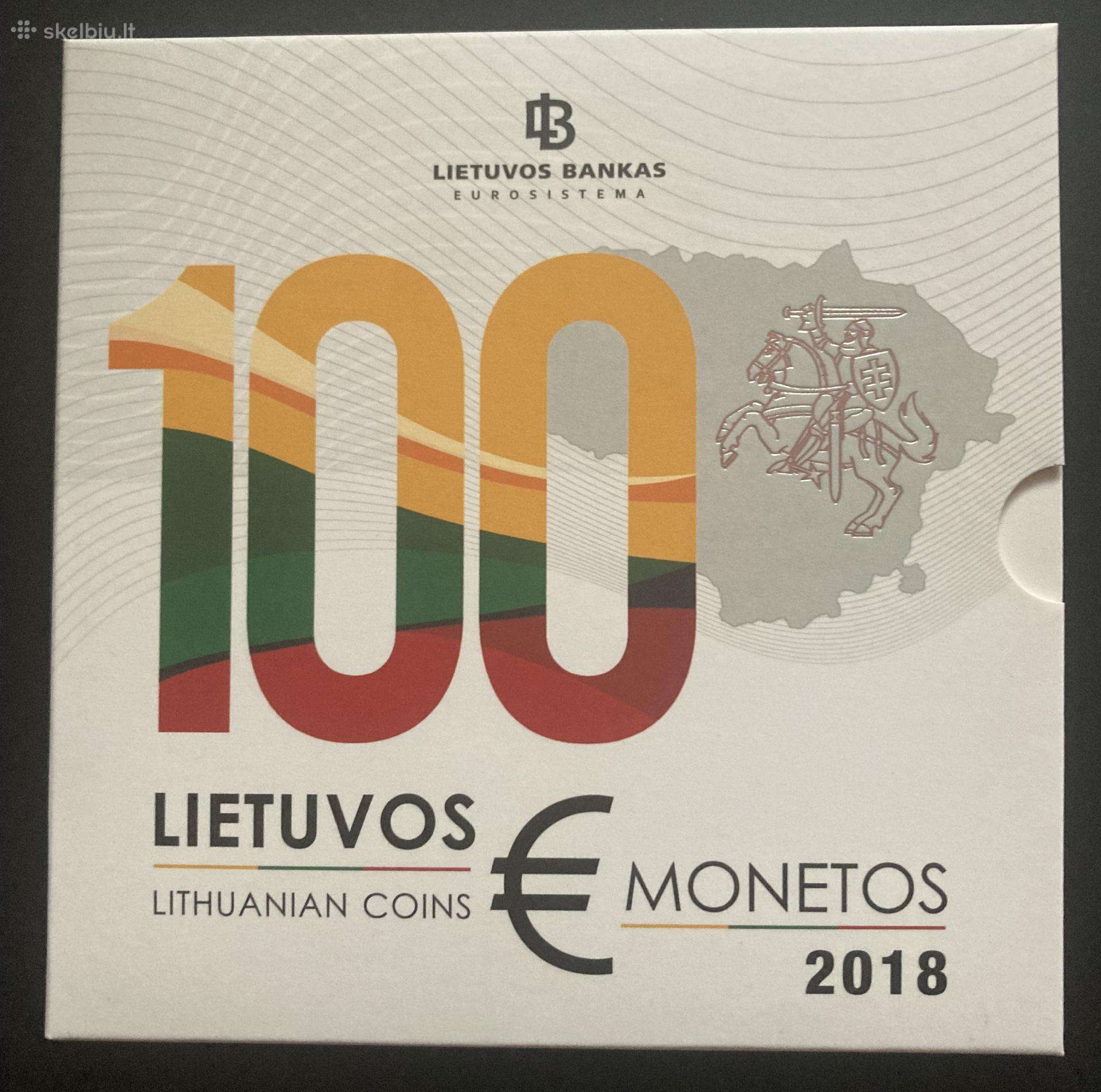 Lietuvos 2018 metų eurų monetų rinkinys