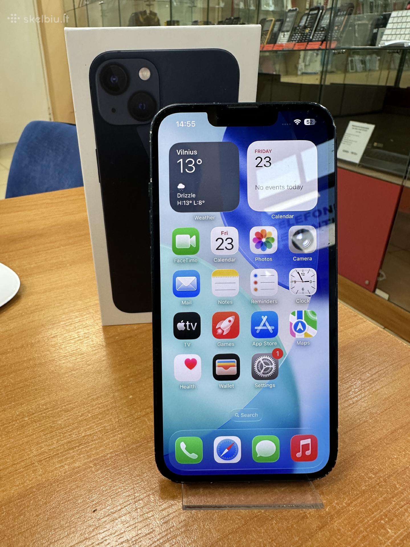 Apple iPhone 13 128gb (naudotas)