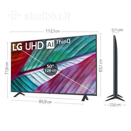 LG 50ur78006lk 127cm 4k smart hdr Už papildomą ka