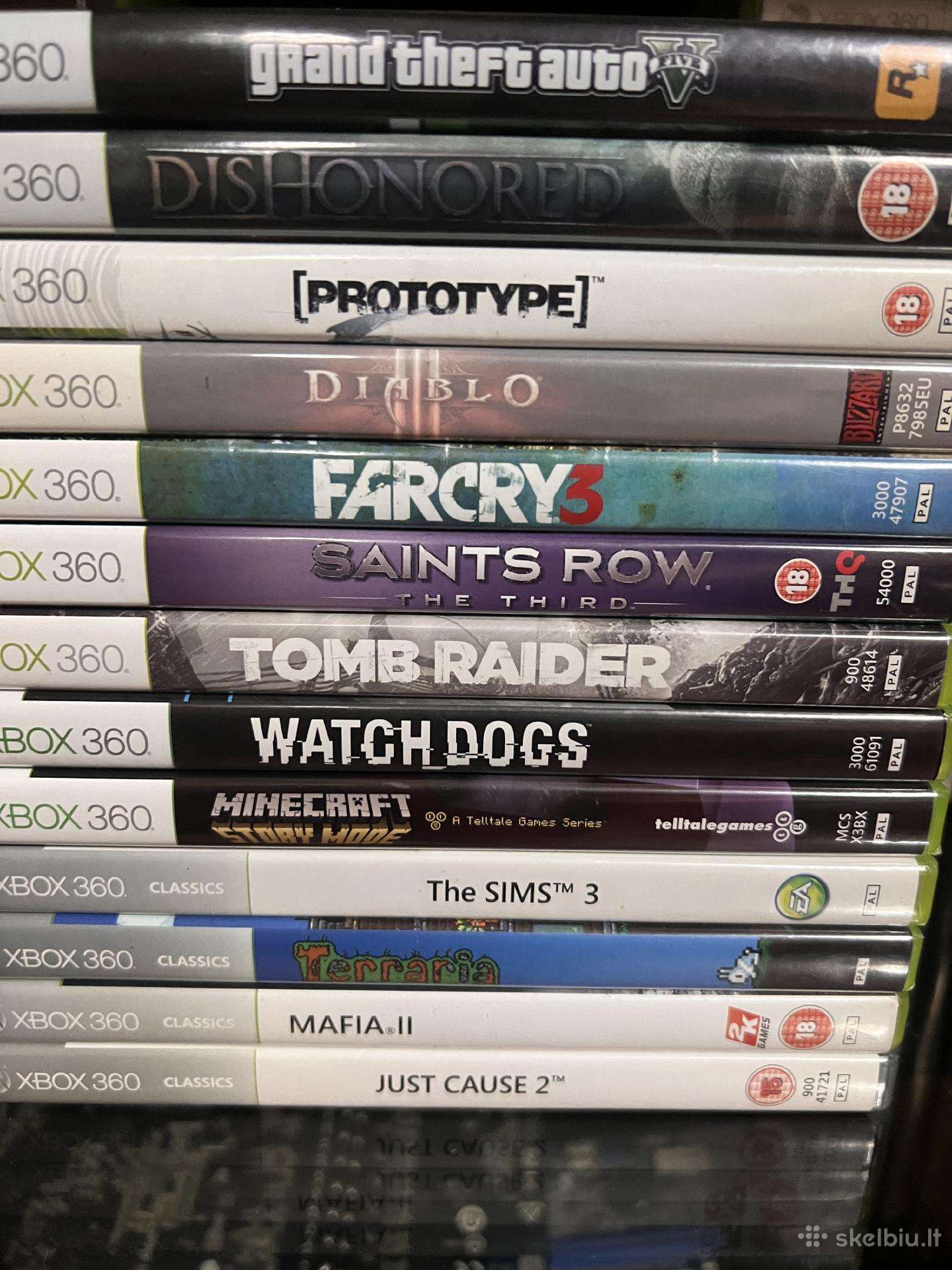 Xbox 360 zaidimai