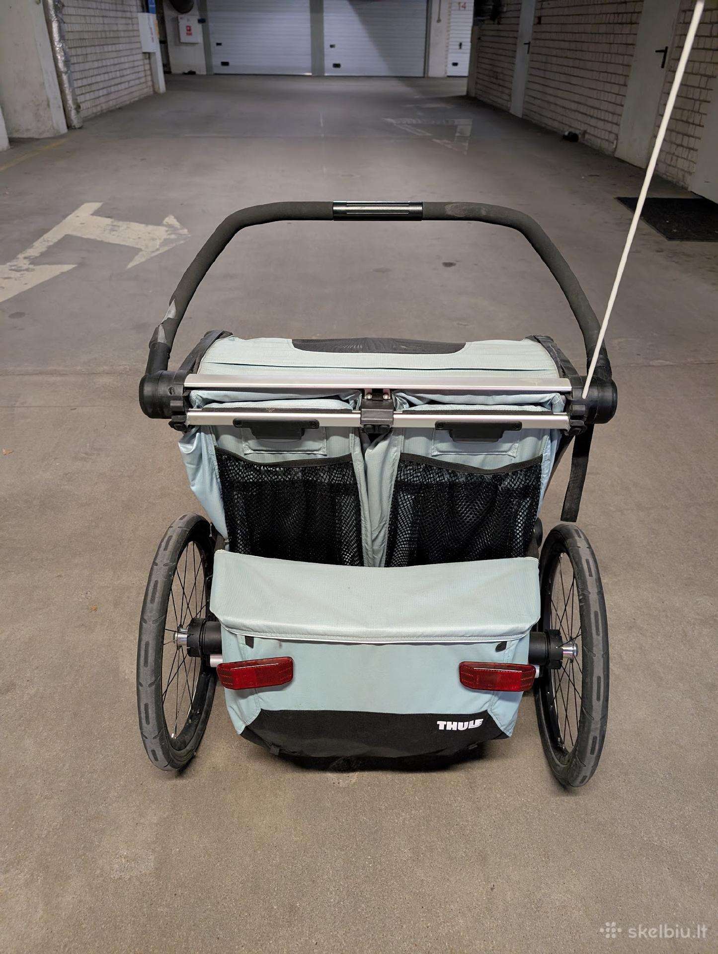 Thule Chariot Cross 2, dvivietė dviračio priekaba