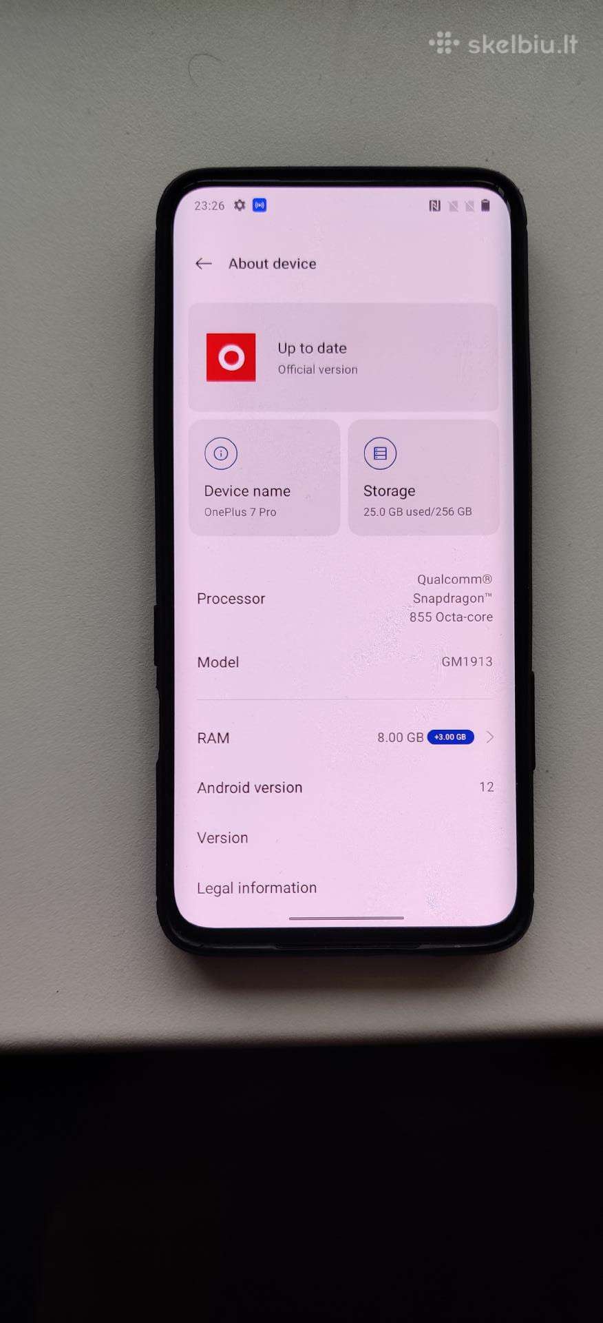 Oneplus 7 pro 90eur