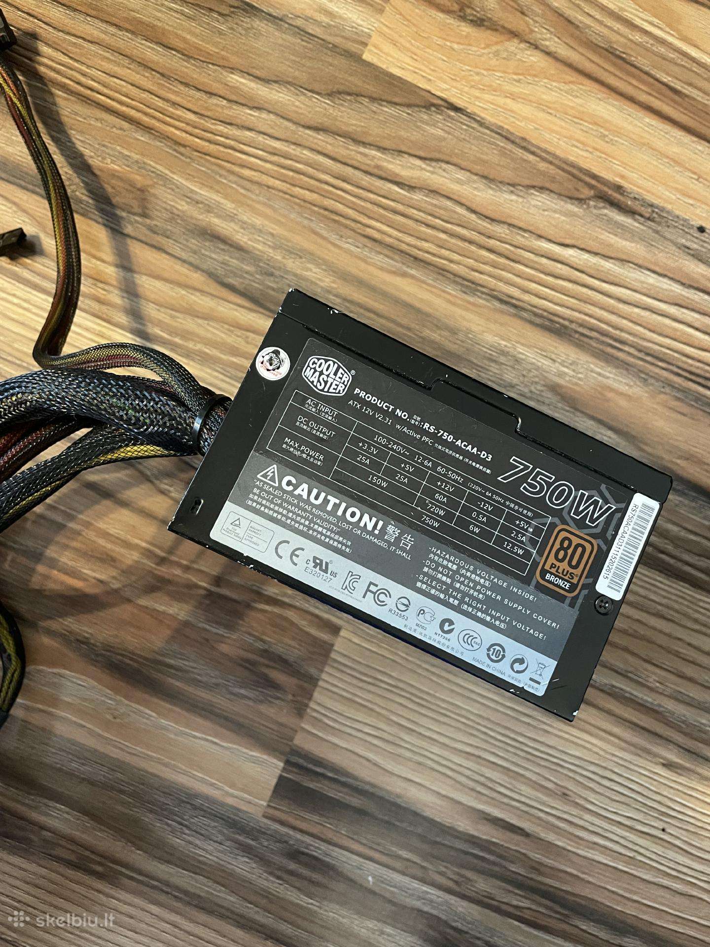 Cooler Master G750m maitinimo blokas