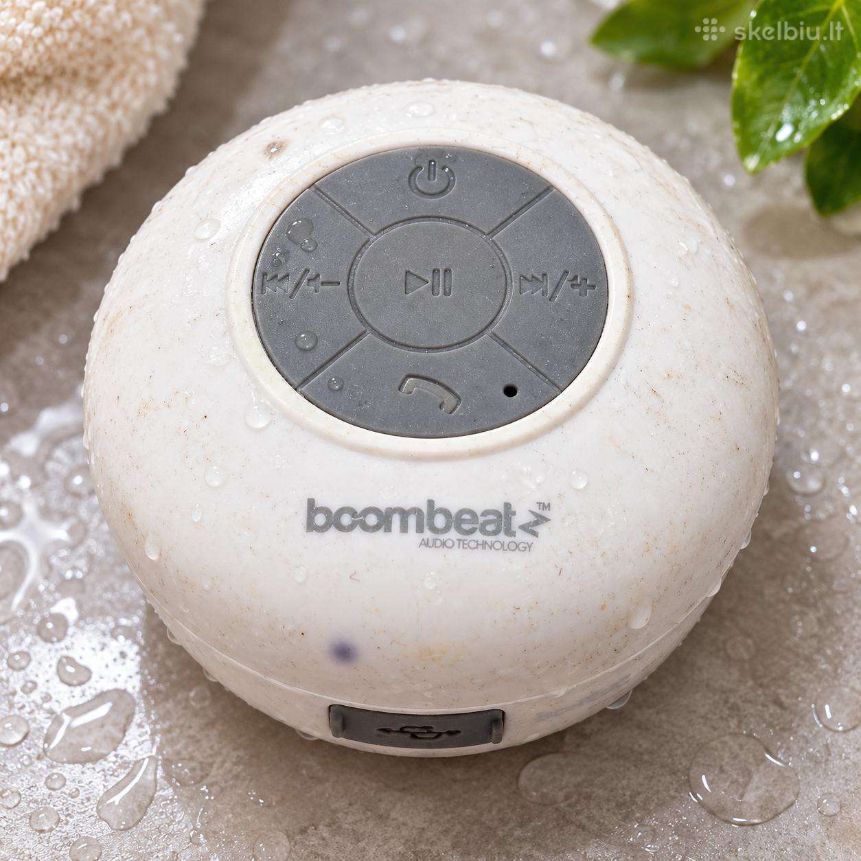 Boombeat Bluetooth dušo kolonėlė, balta, naudota