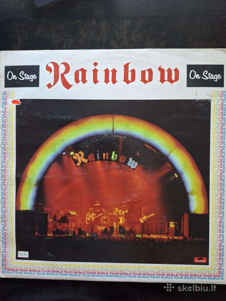 Rainbow 1977 "On Stage" 2 Lp