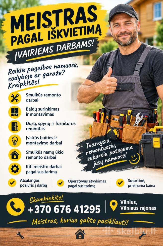 Meistras į namus
