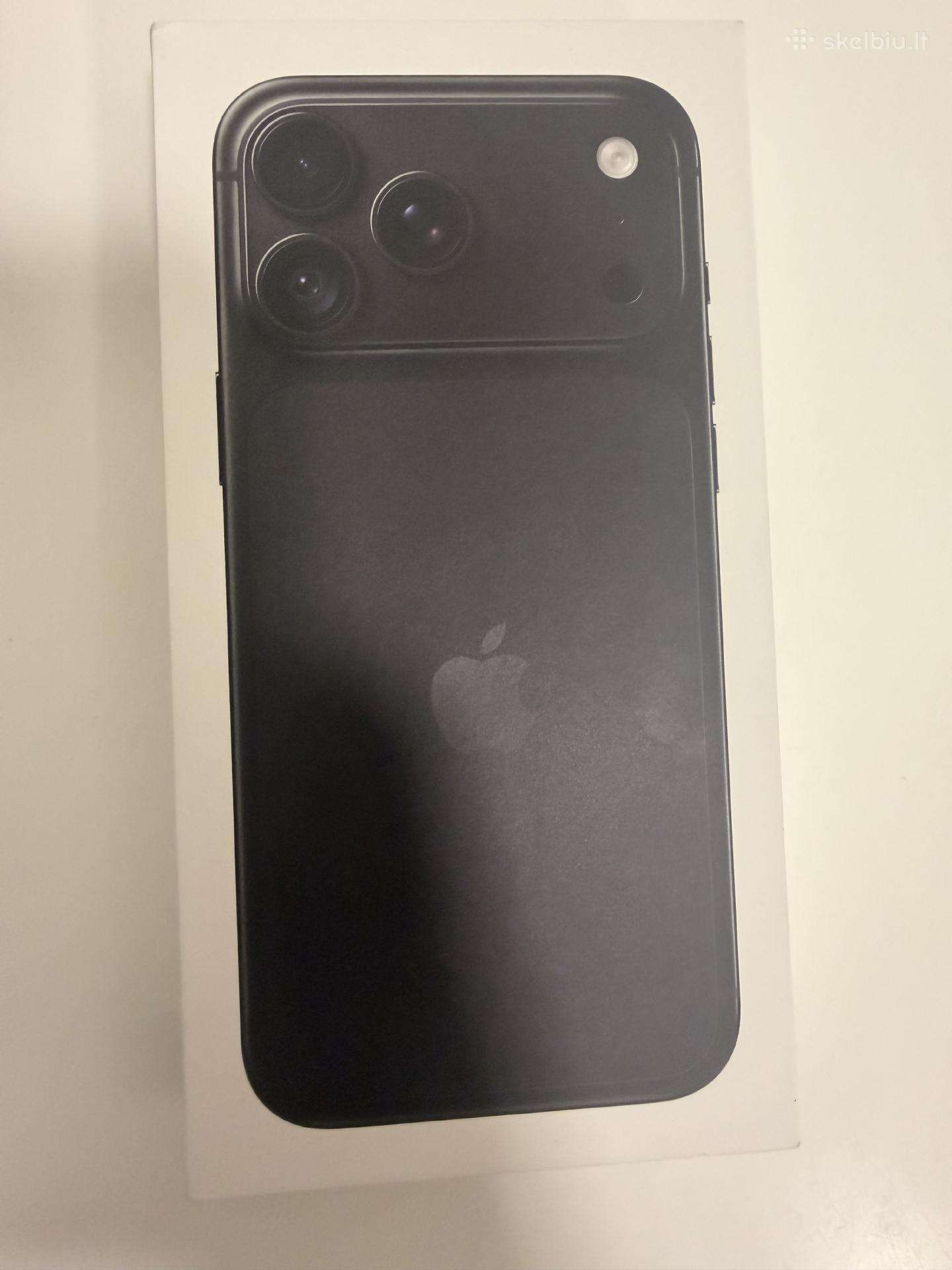 Naujas iPhone 18 pro max 512gb Black