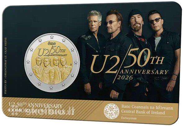 2 eurų moneta „U2 50-mečio jubiliejus 2026“, Bu