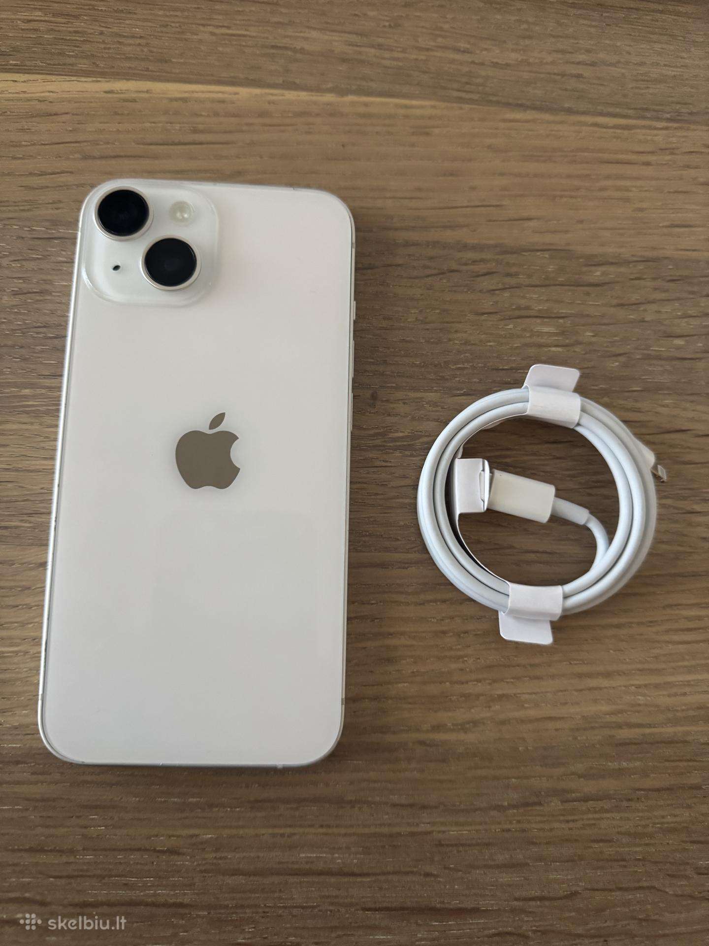 iPhone 14 128gb baltas stovis idealus 275€