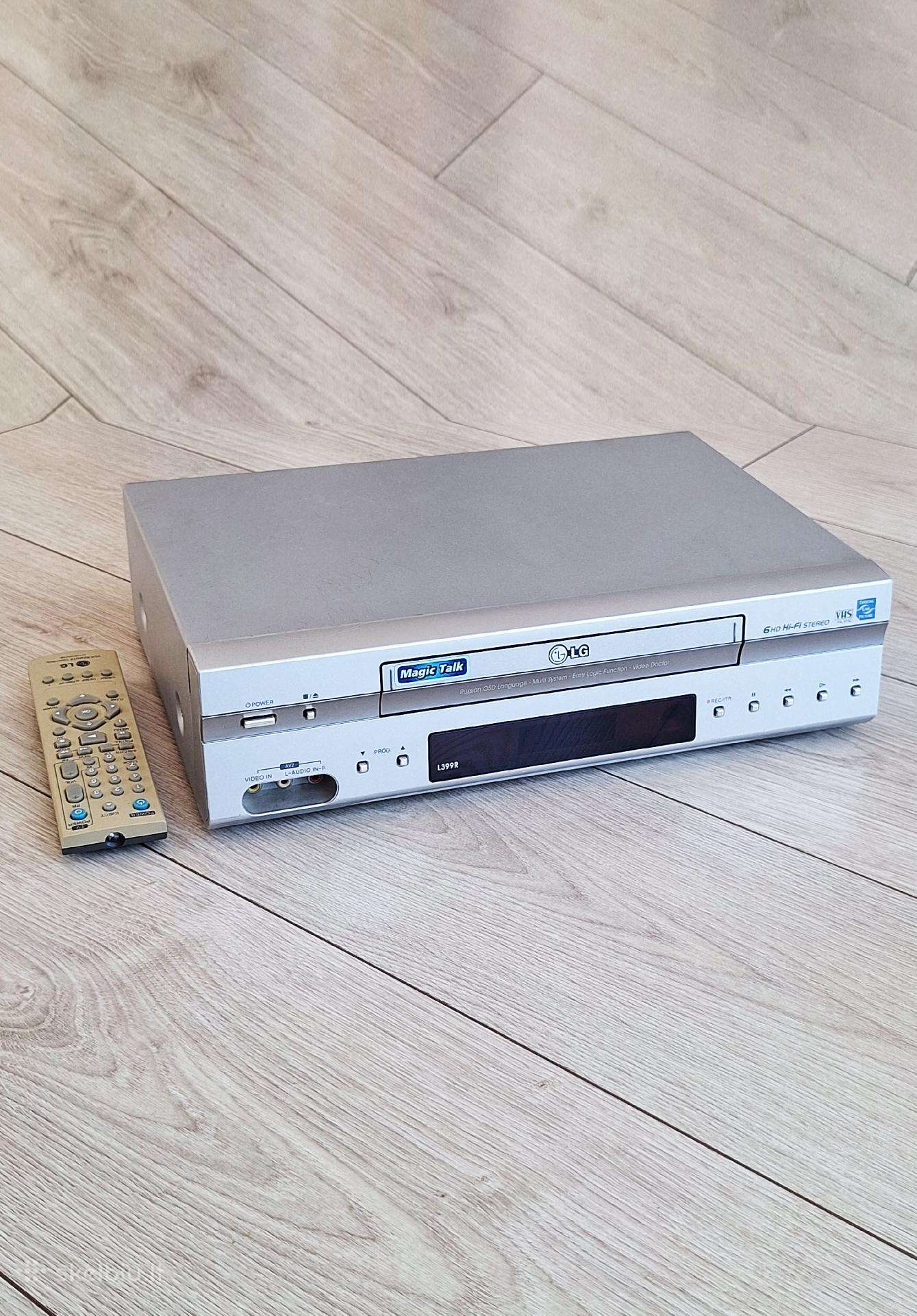 LG L399r Vhs kasečių grotuvas, vaizdo magnetofonas