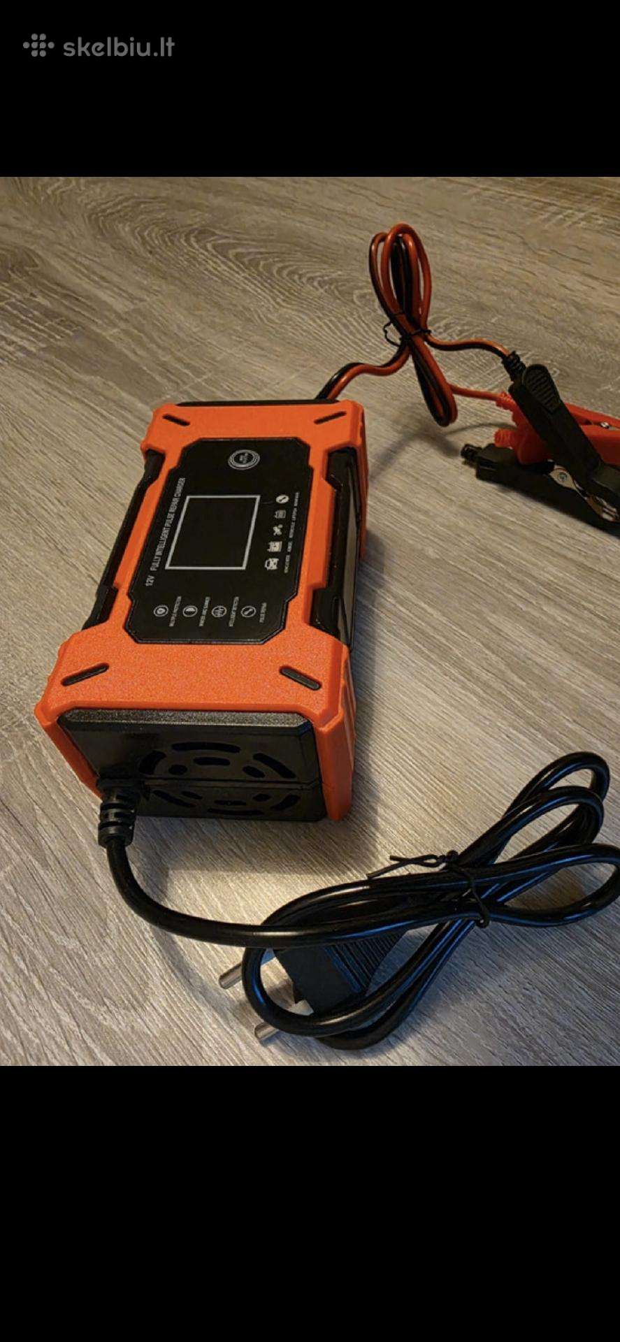 Išmanus automatinis akumuliatorių kroviklis 12v