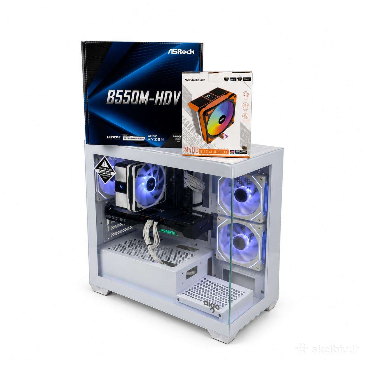 Stacionarus Žaidimų Kompiuteris Rtx 3060ti Ryzen 5