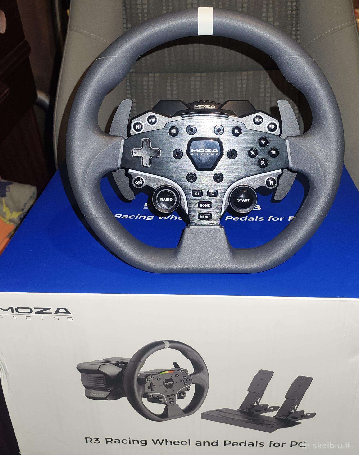 Moza r3 bundle su garantija + brake kit