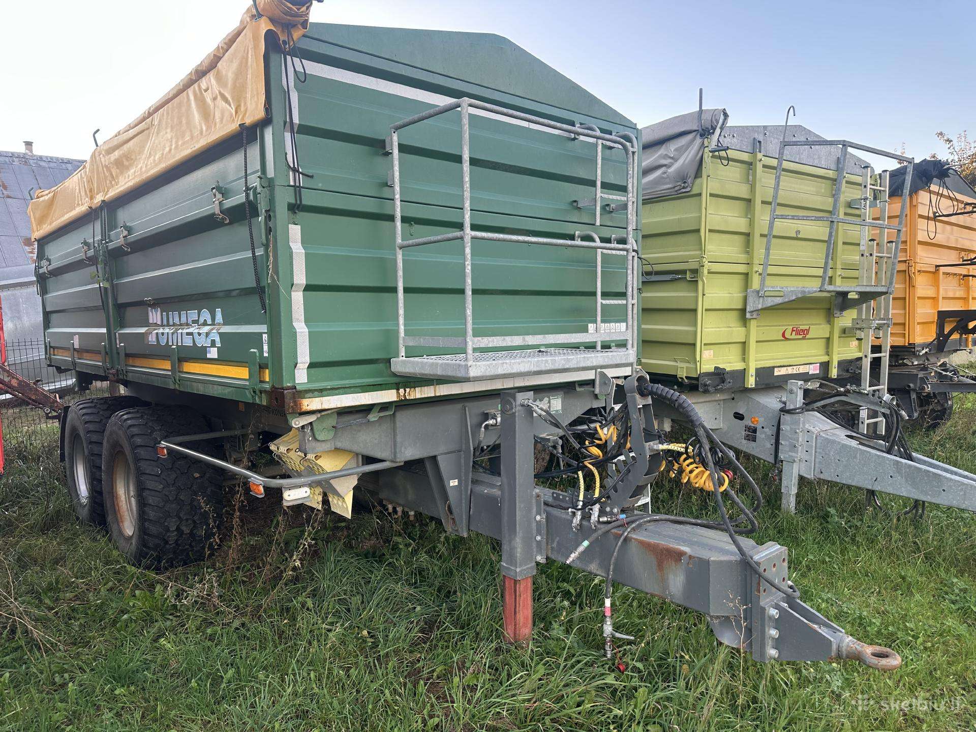 Puspriekabe umega 14 tonu