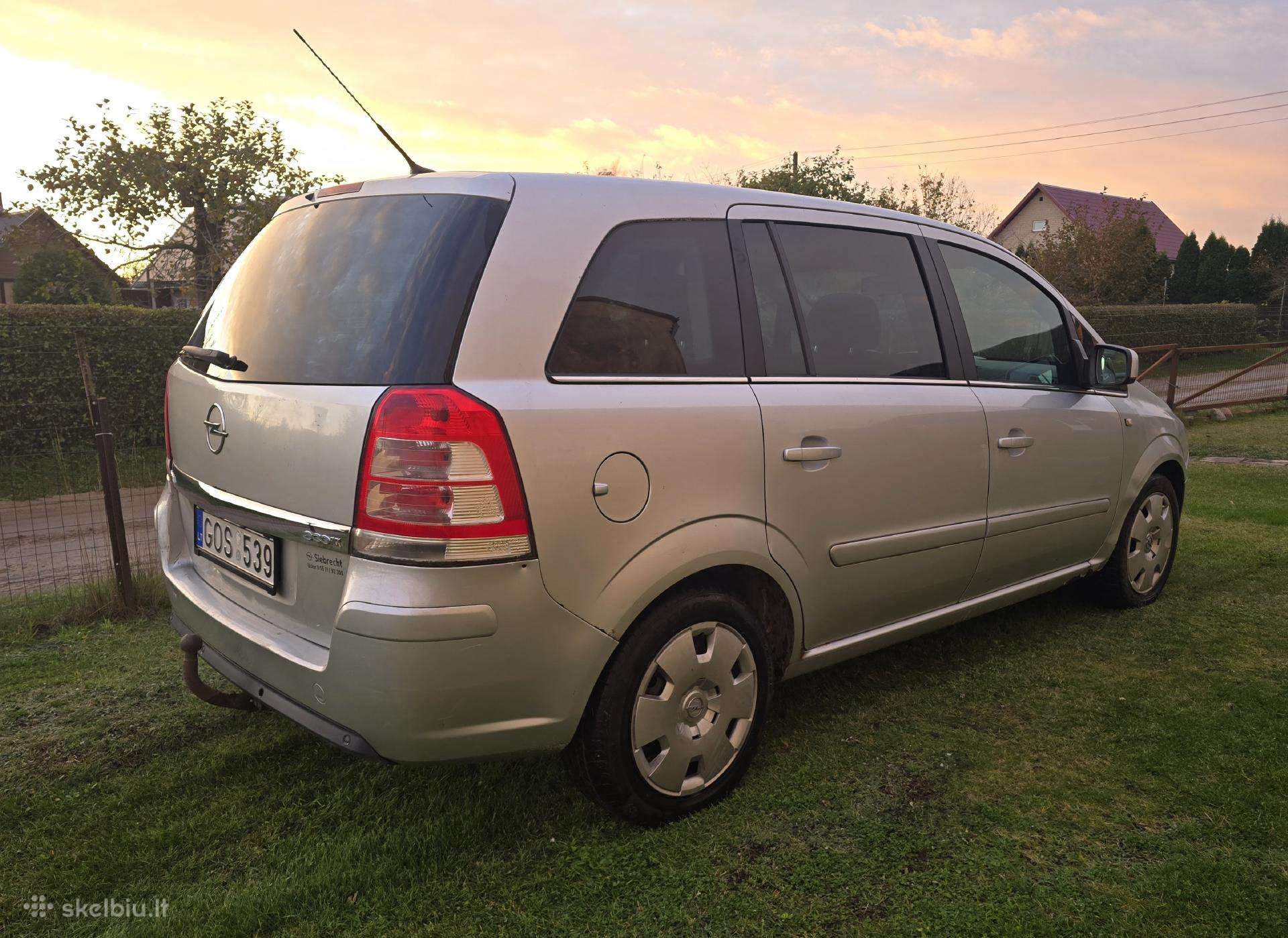 Opel Zafira 1.7 Cdti 92 kw, 2011 m.