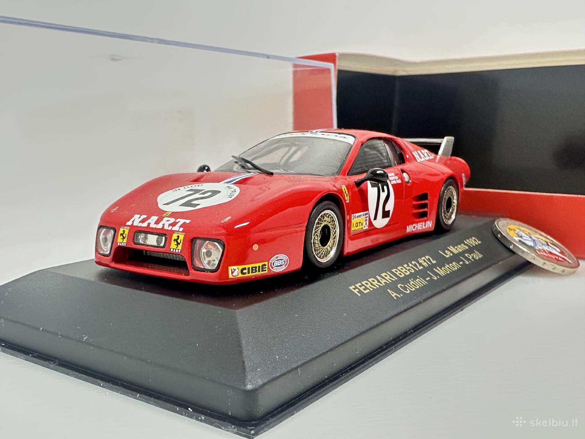 Ferrari 512bb Nart Le Mans 24h 1982 #72 1:43