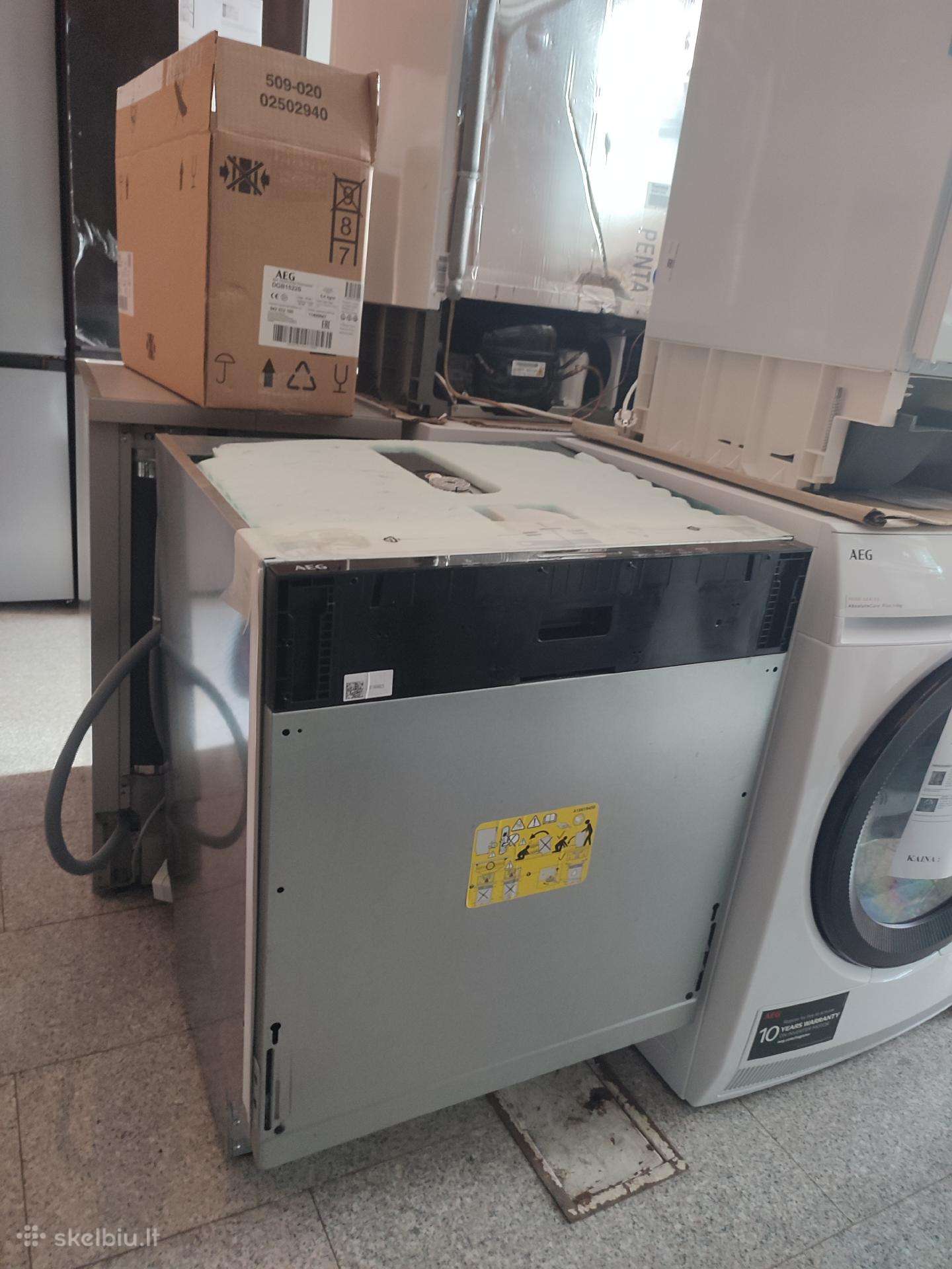 Įmontuojama indaplovė Aeg Fse76738p