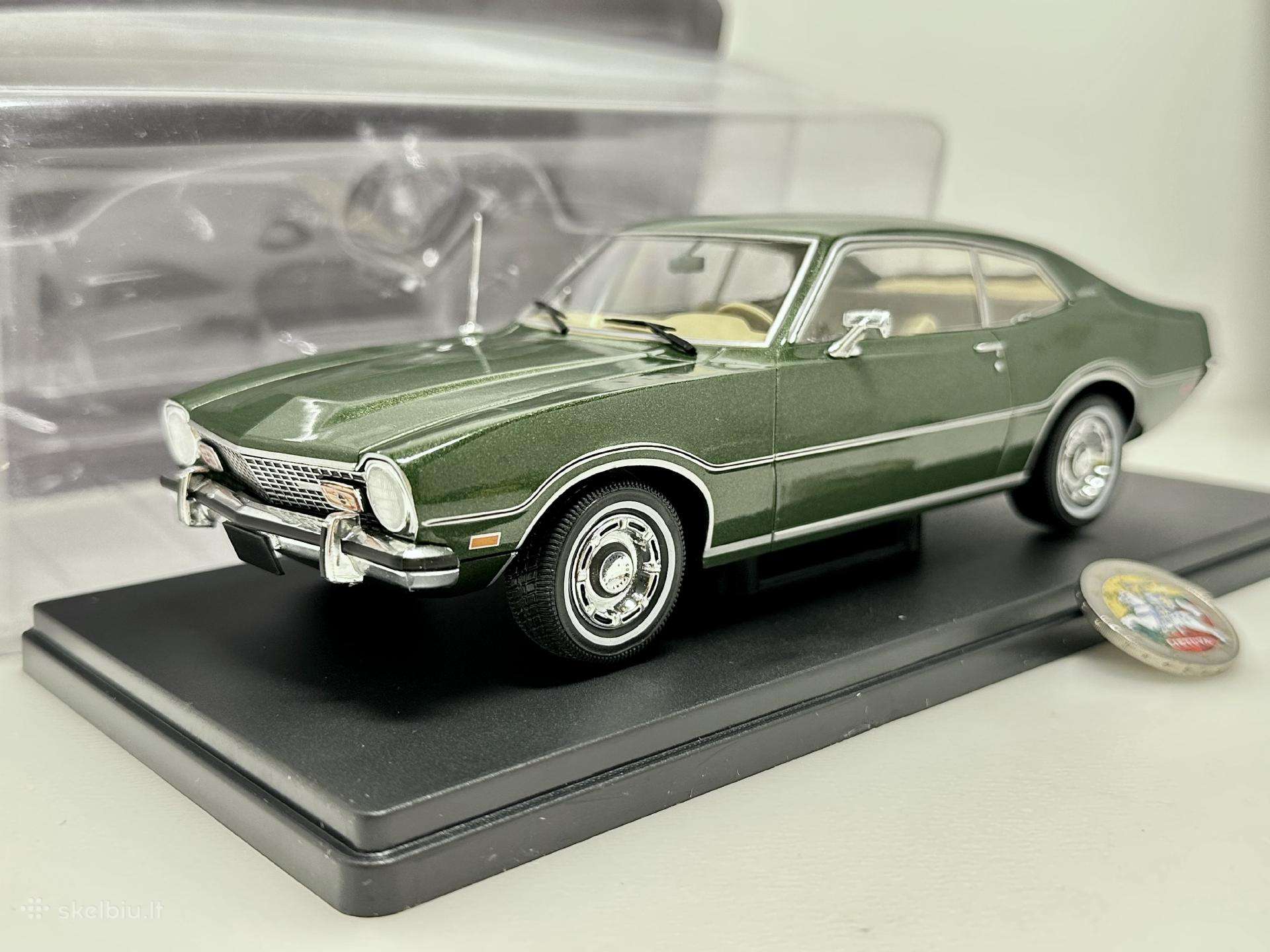 Ford Maverick 1974 žalia 1:24 Hachette