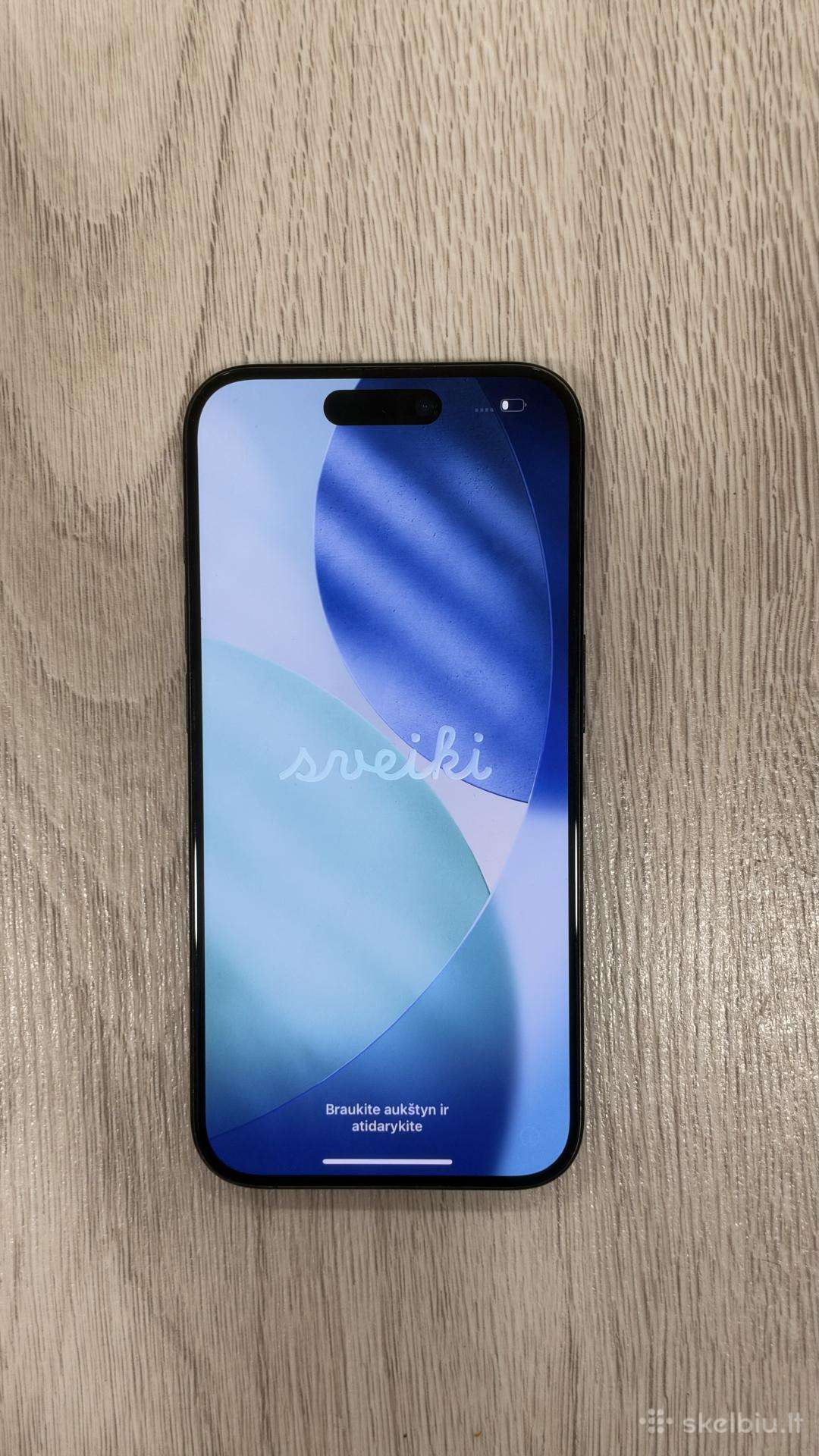 iPhone 15 Pro Blue Titanium
