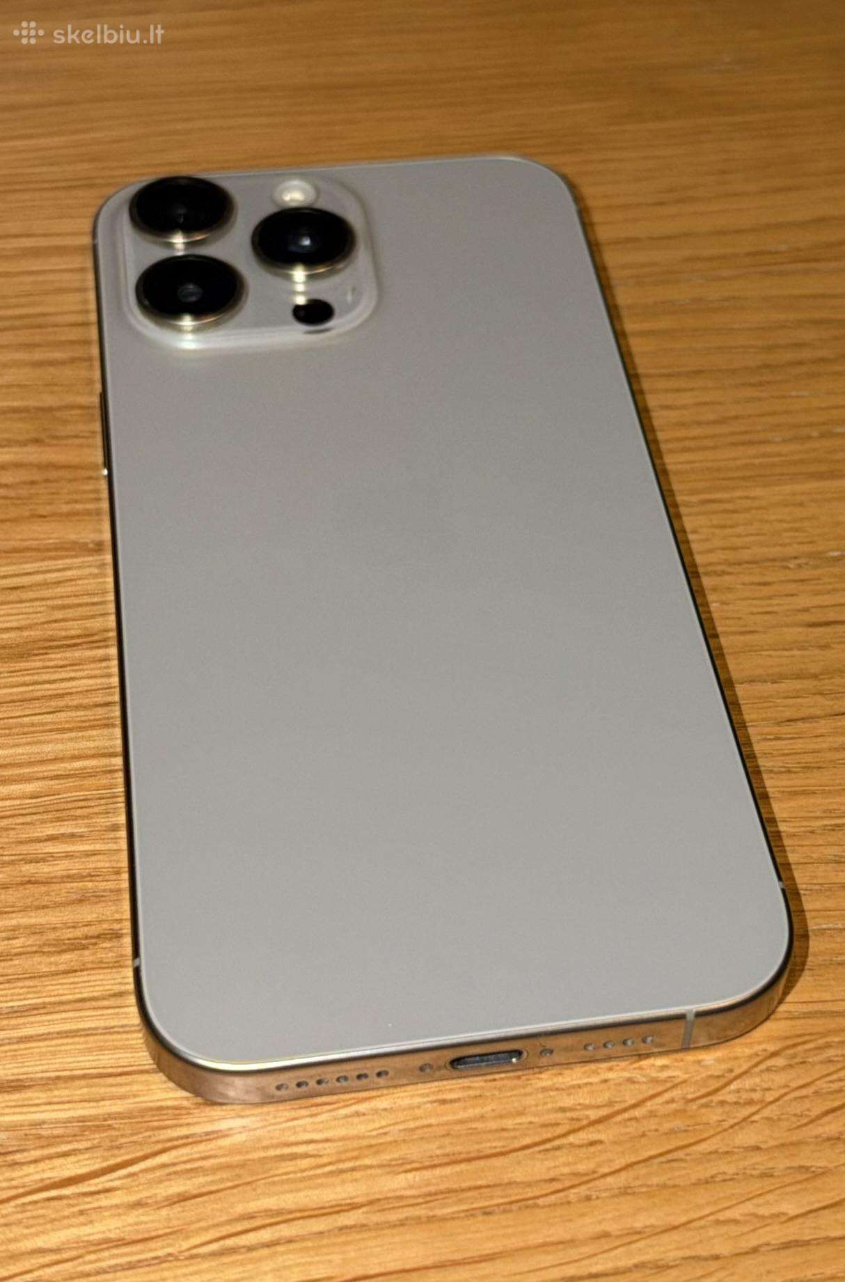 Idealios būklės iPhone 16 Pro max Titanium Nat