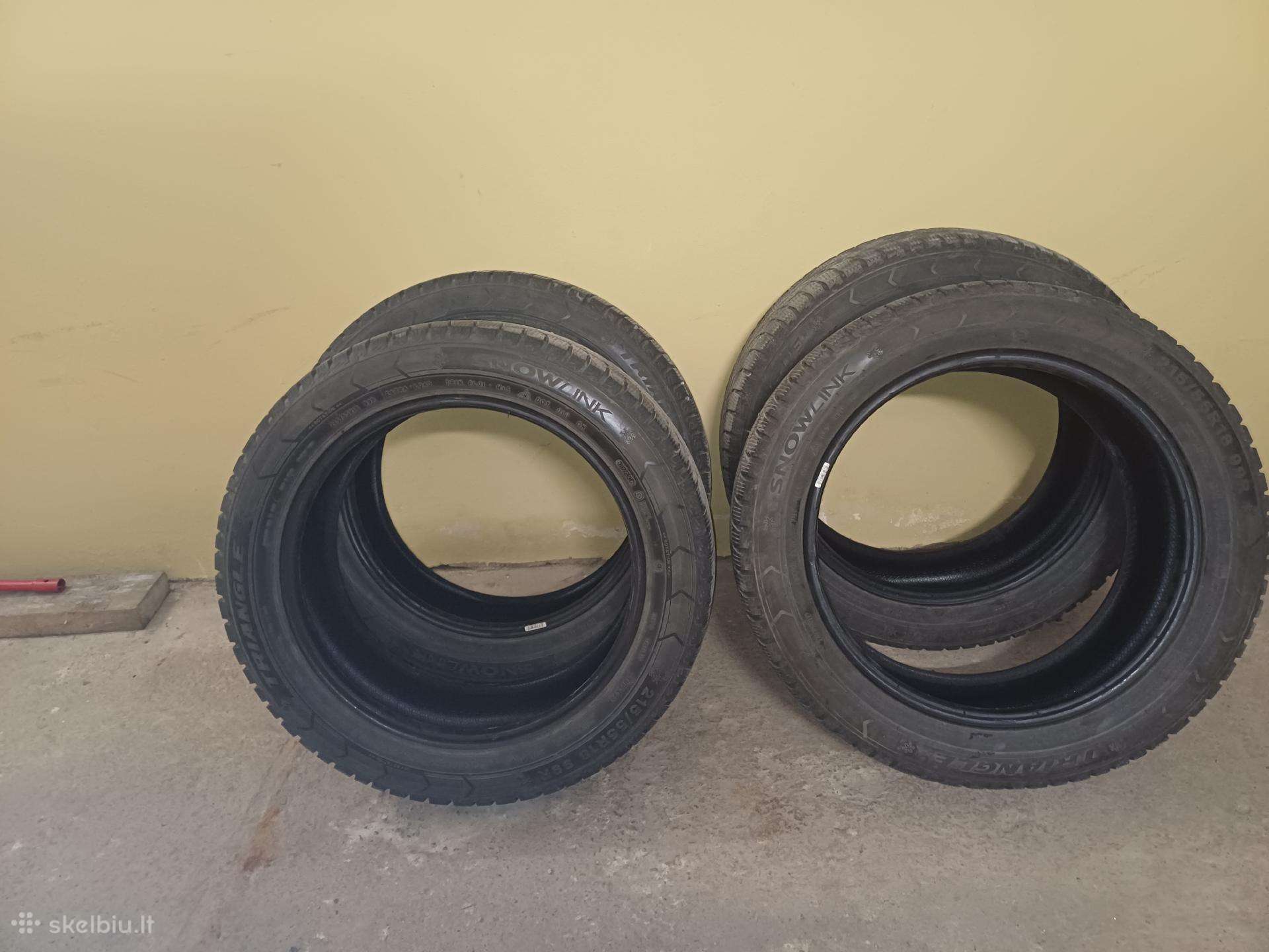 Naudotos padangos Triangle 215/55r18.4vnt.