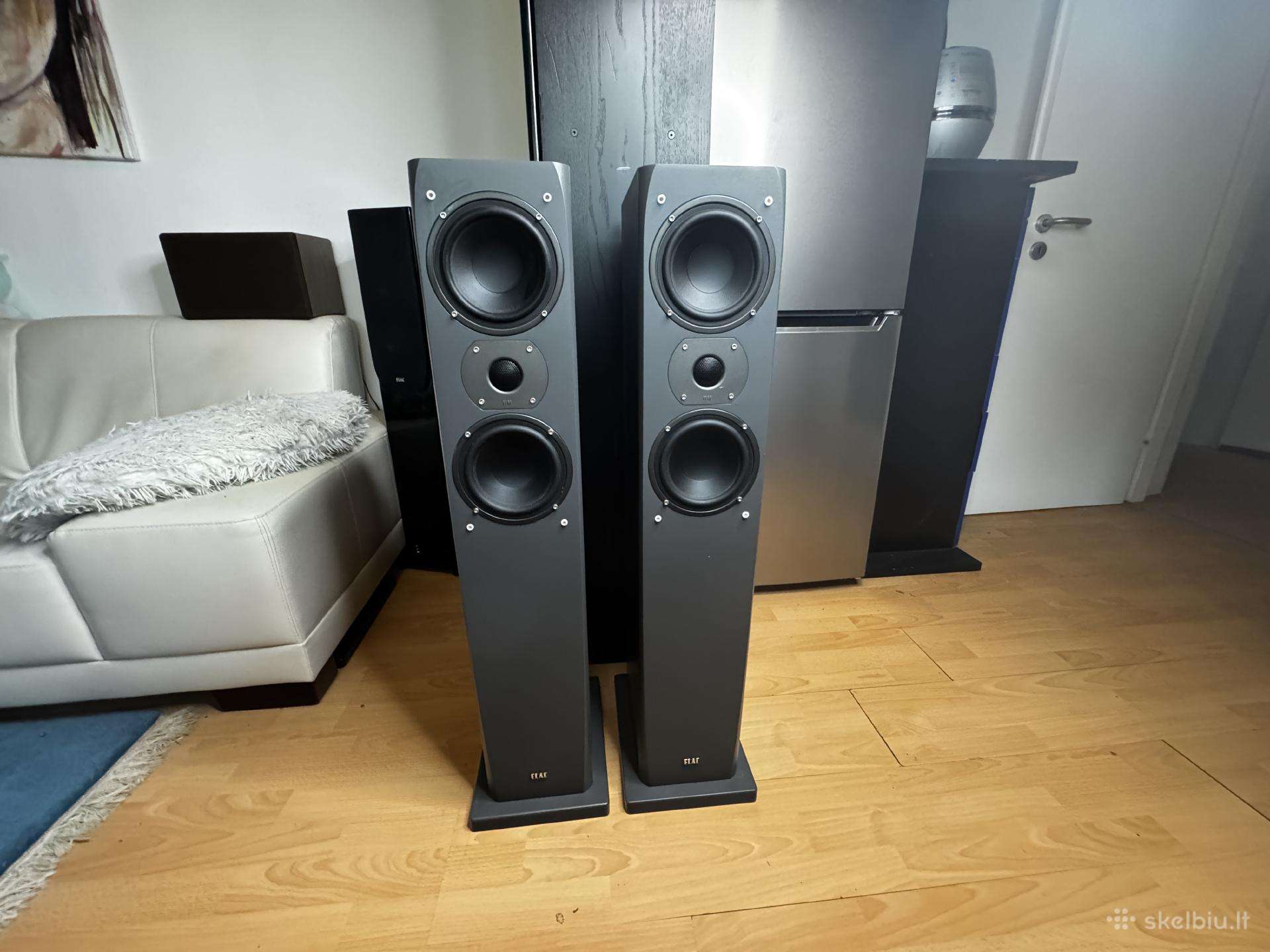 Grindinės kolonėlės Elac FS 57 (labai gera būklė)