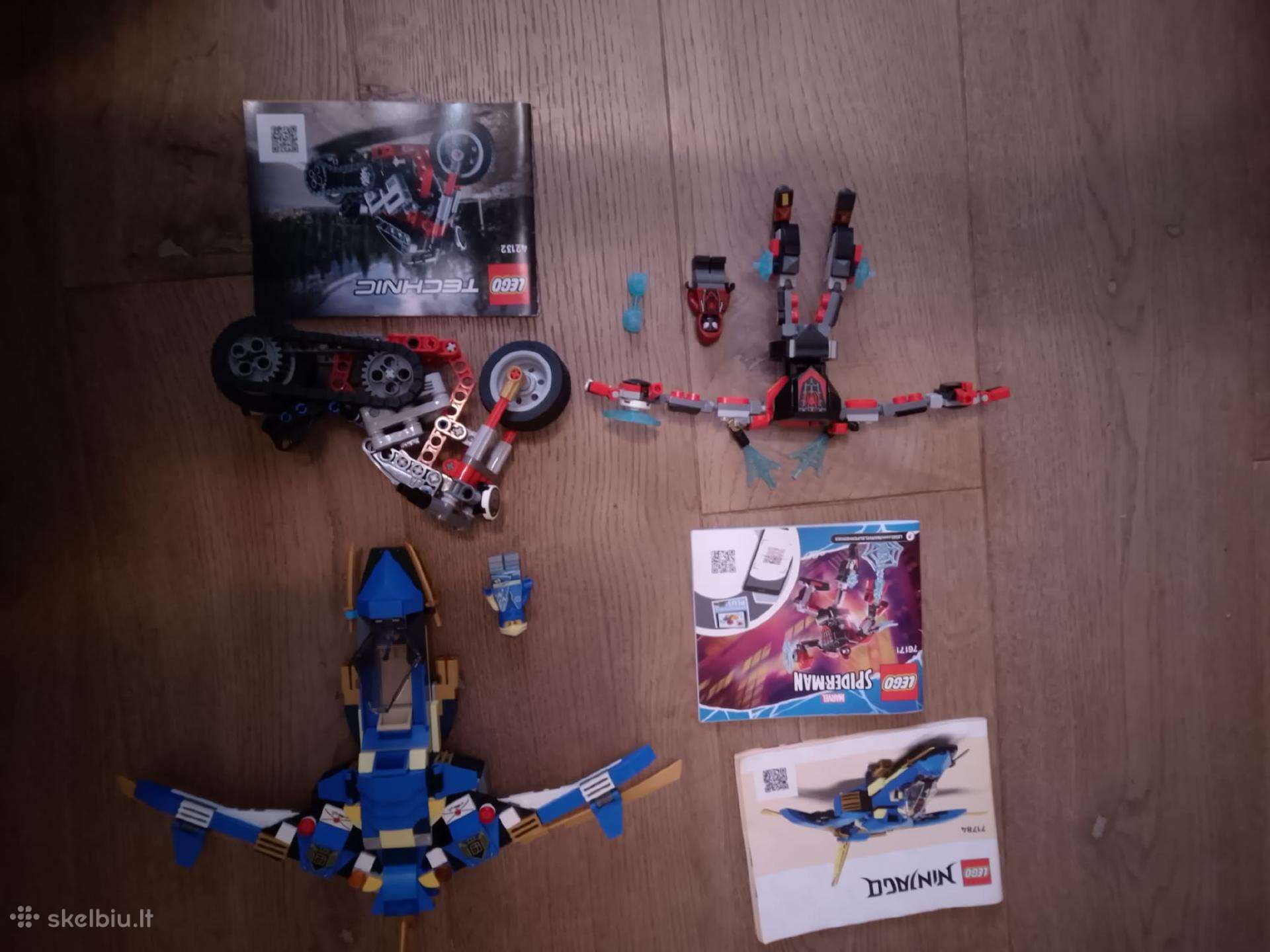 Lego 71784 + 76171 + Technic - 3 rinkiniai