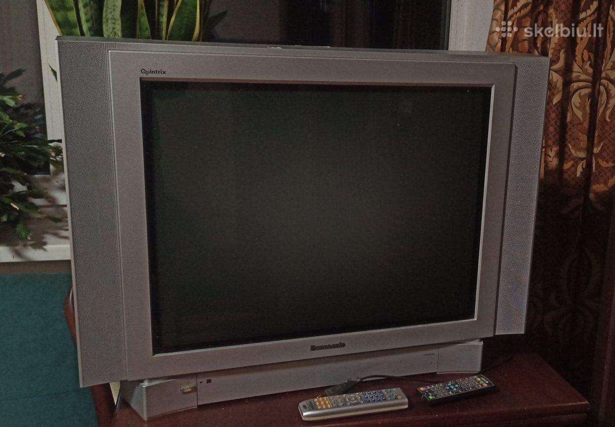 Gerai rodantį kineskopinį TV Panasonic