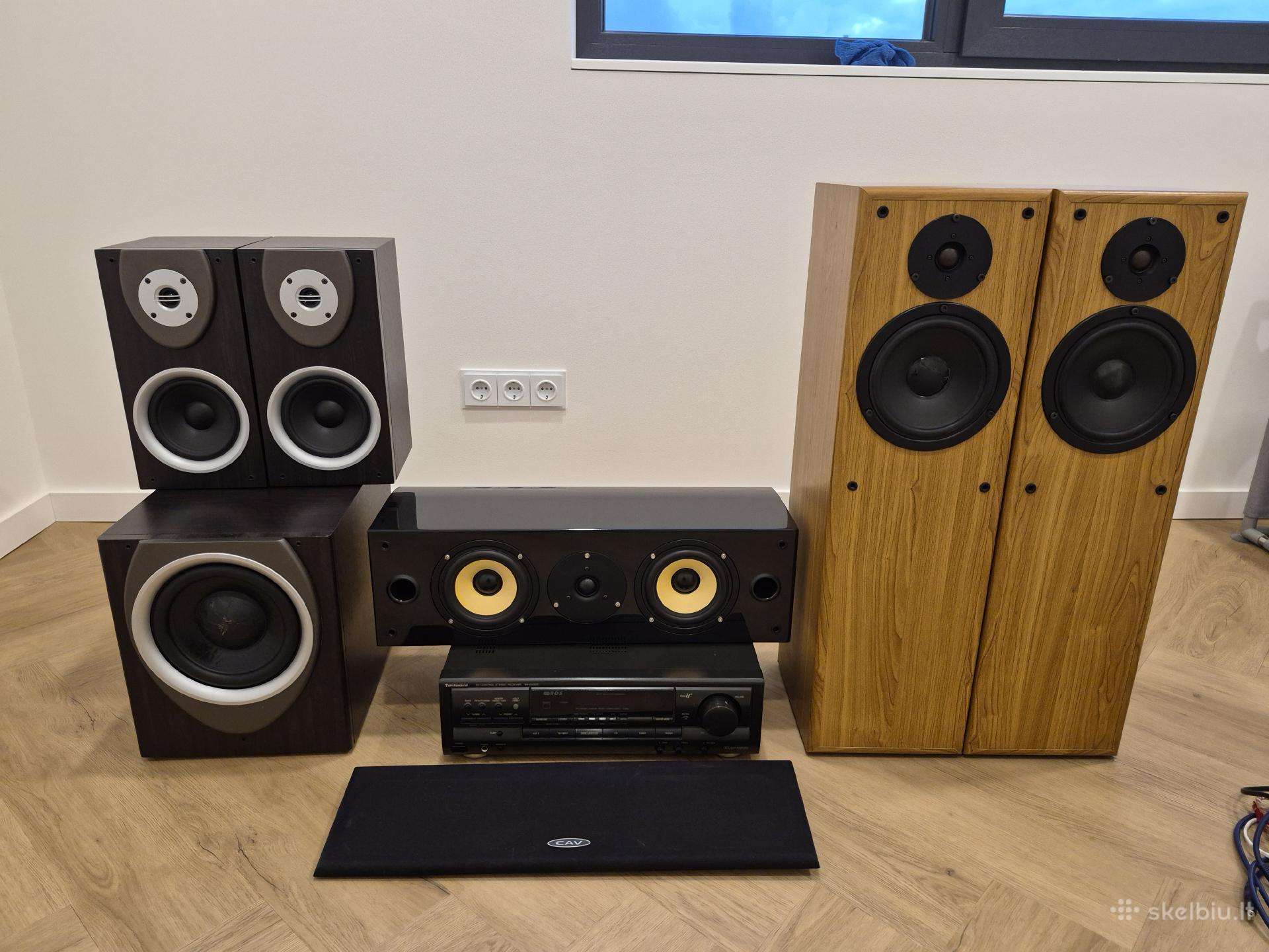 Audio sistema Technics, Cav, Sony