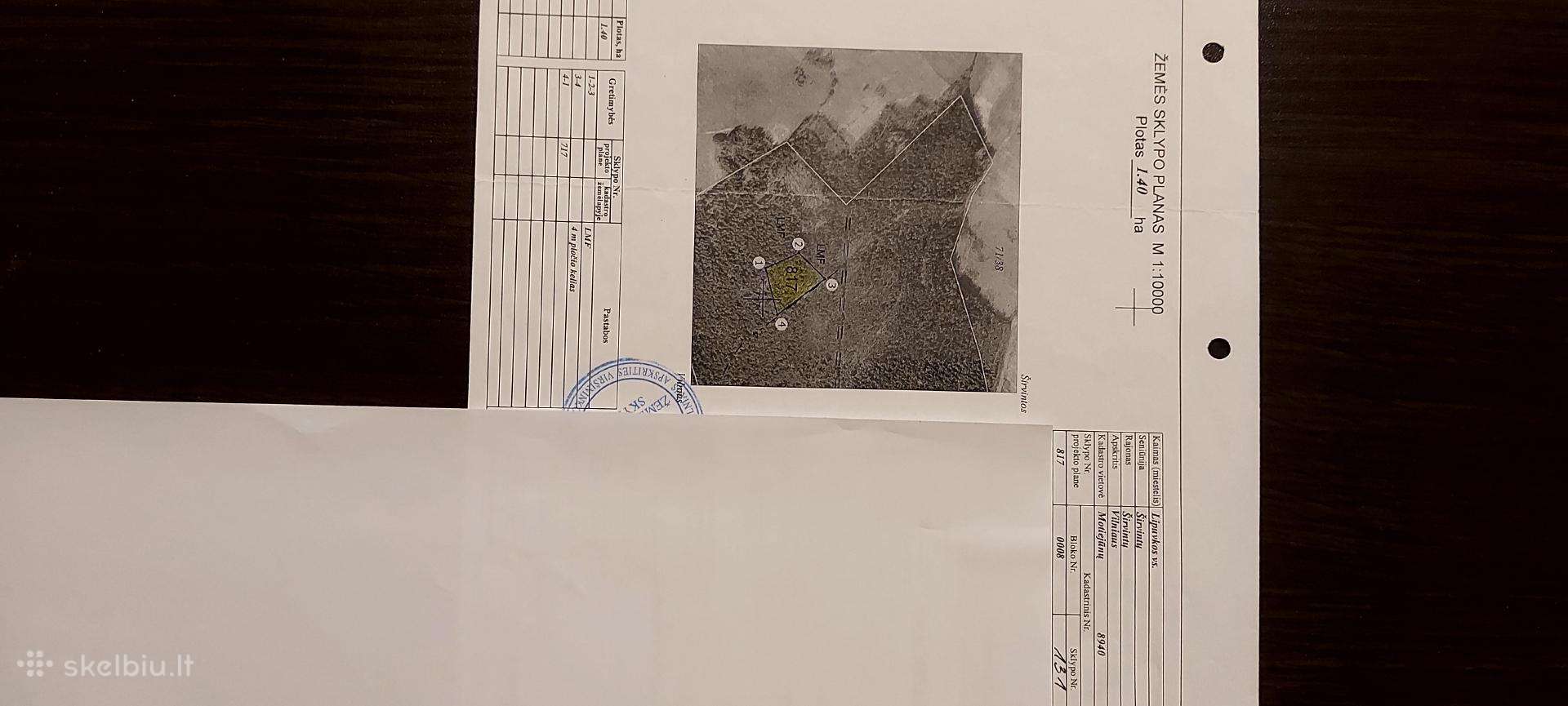 Parduodamas miškas 1,4 ha 15000€
