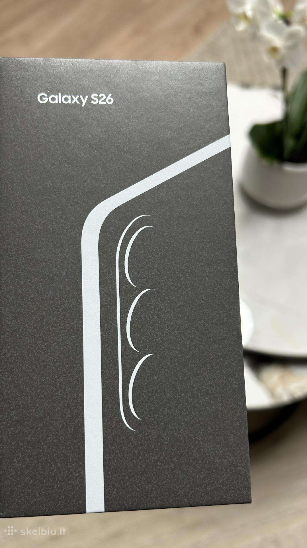 Parduodu nauja Samsung galaxy s26. Neišpakuotas.