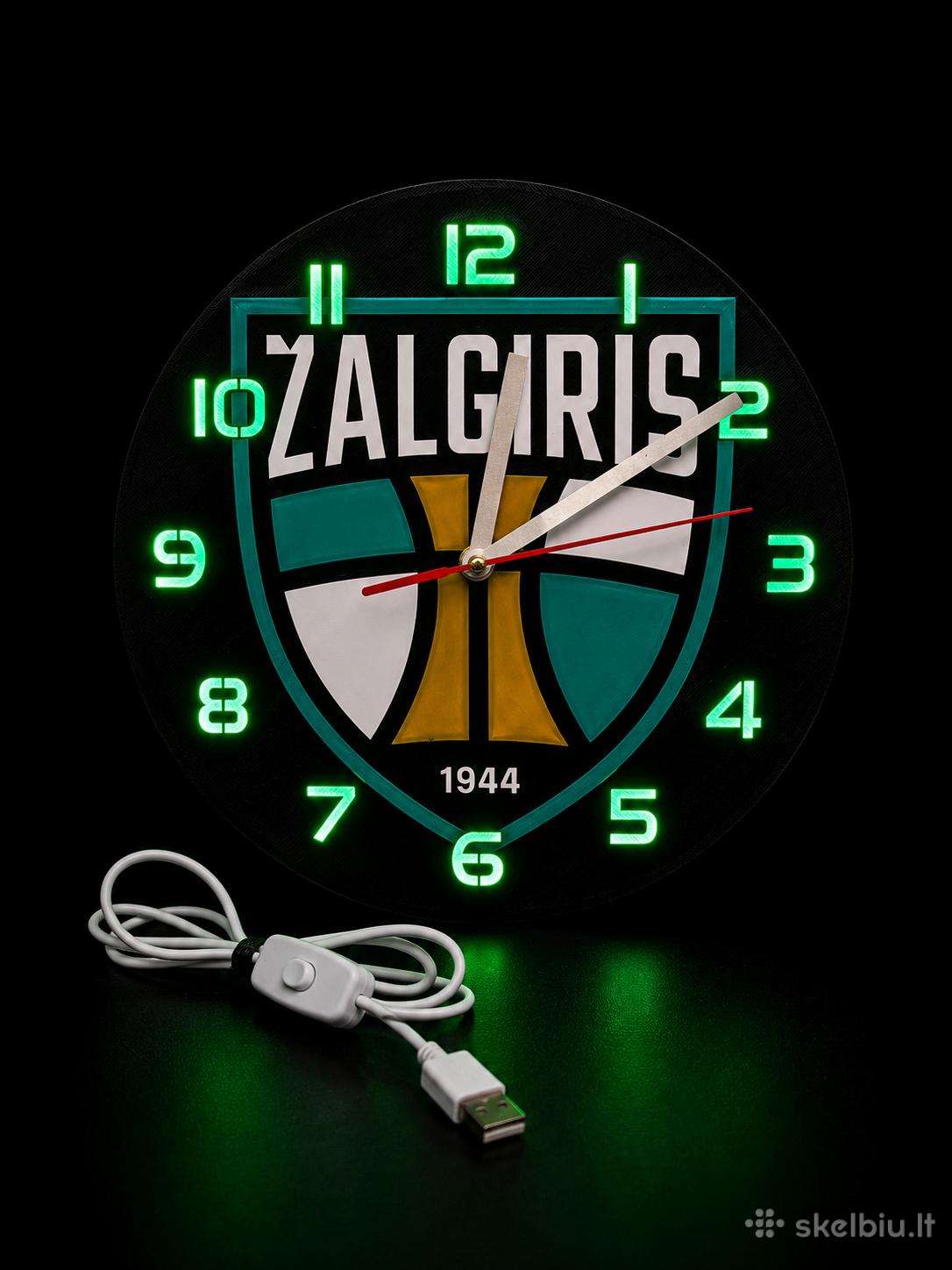 Sieninis laikrodis Žalgiris