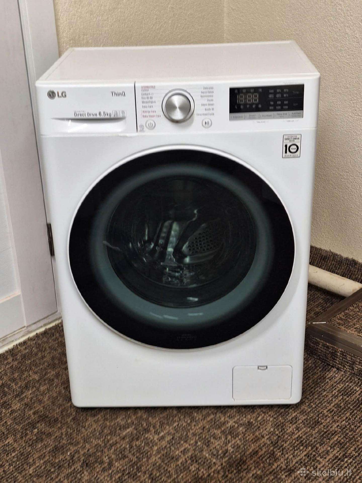 LG Thinq Inverter Direct Drive skalbimo mašina