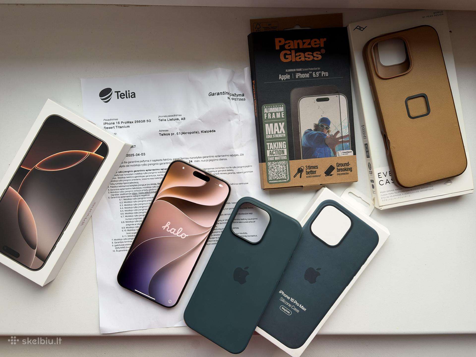 iPhone 16 Promax 256gb 5G Desert Titanium