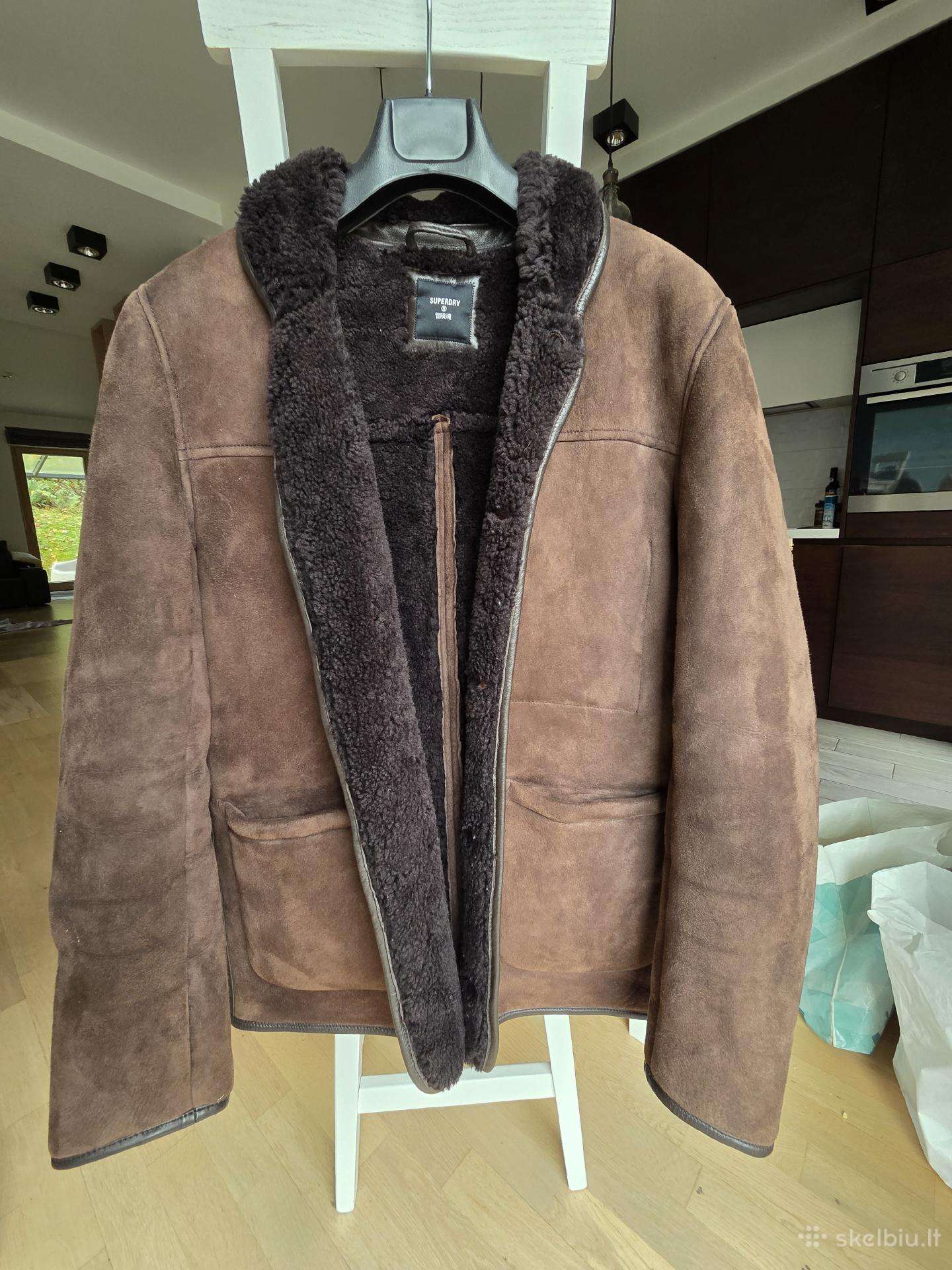 Superdry mens Shearling Deck Jacket