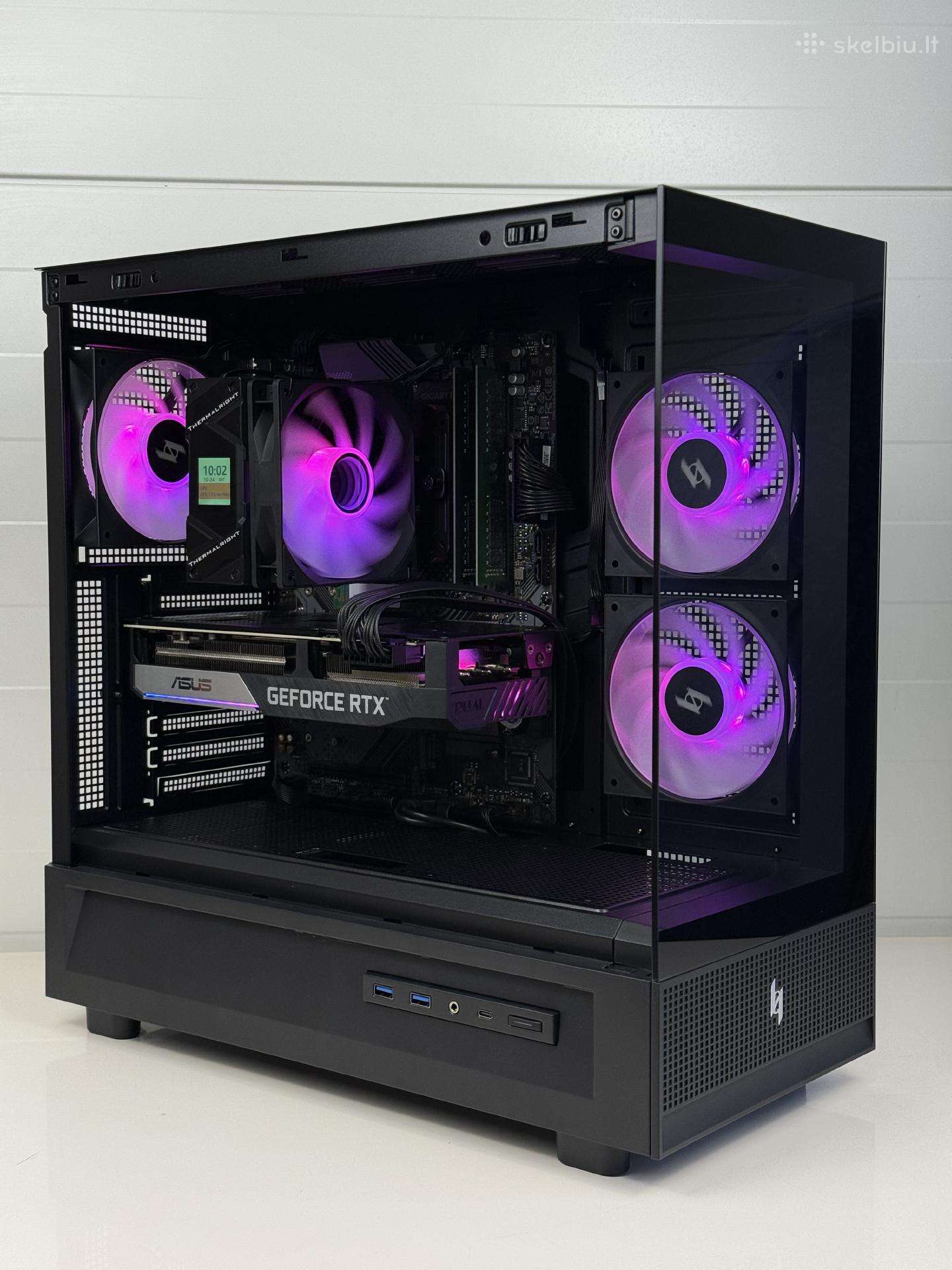 Naujas Žaidimų Kompiuteris Rtx 3070 Ryzen 7 32gb