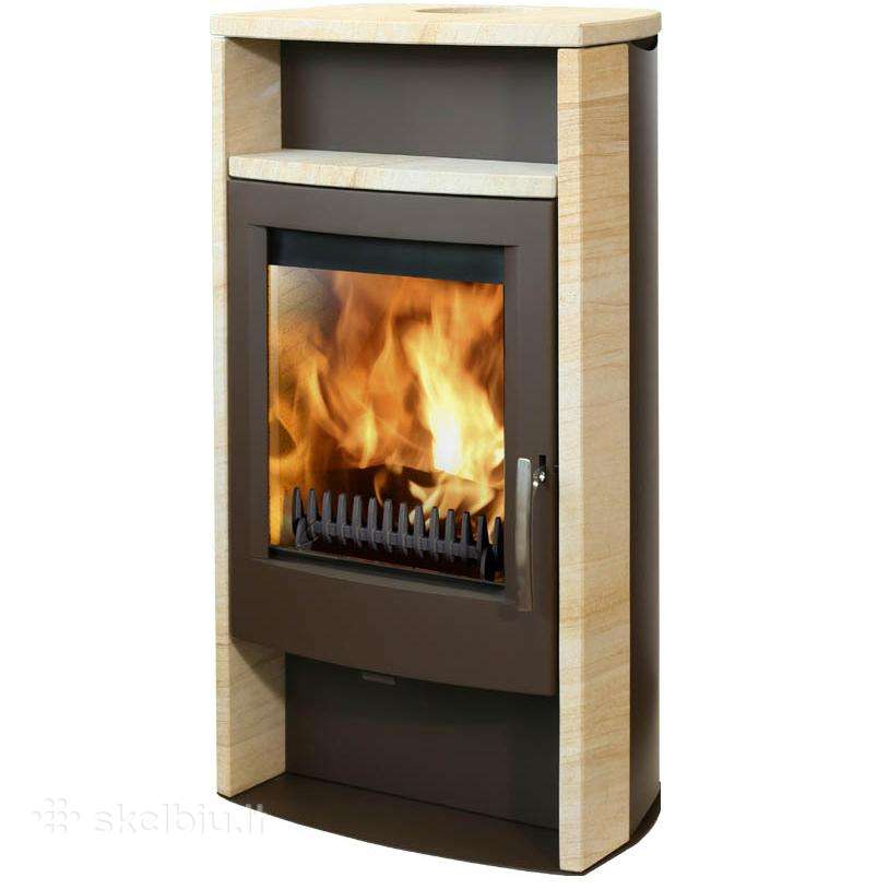 Thorma Alvesta Plieninė krosnelė, ruda, 8kw