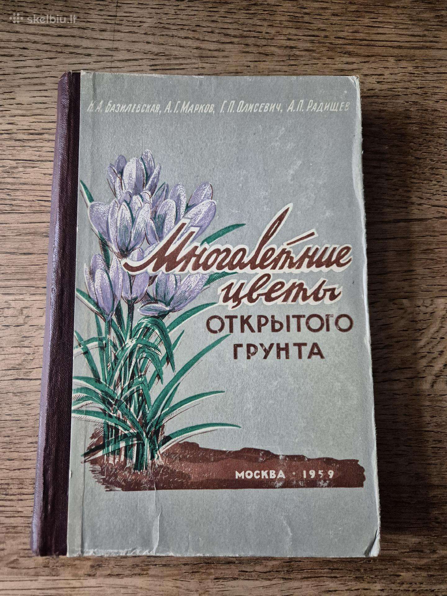 Многолетние цветы открытого грунта (rusų k.)