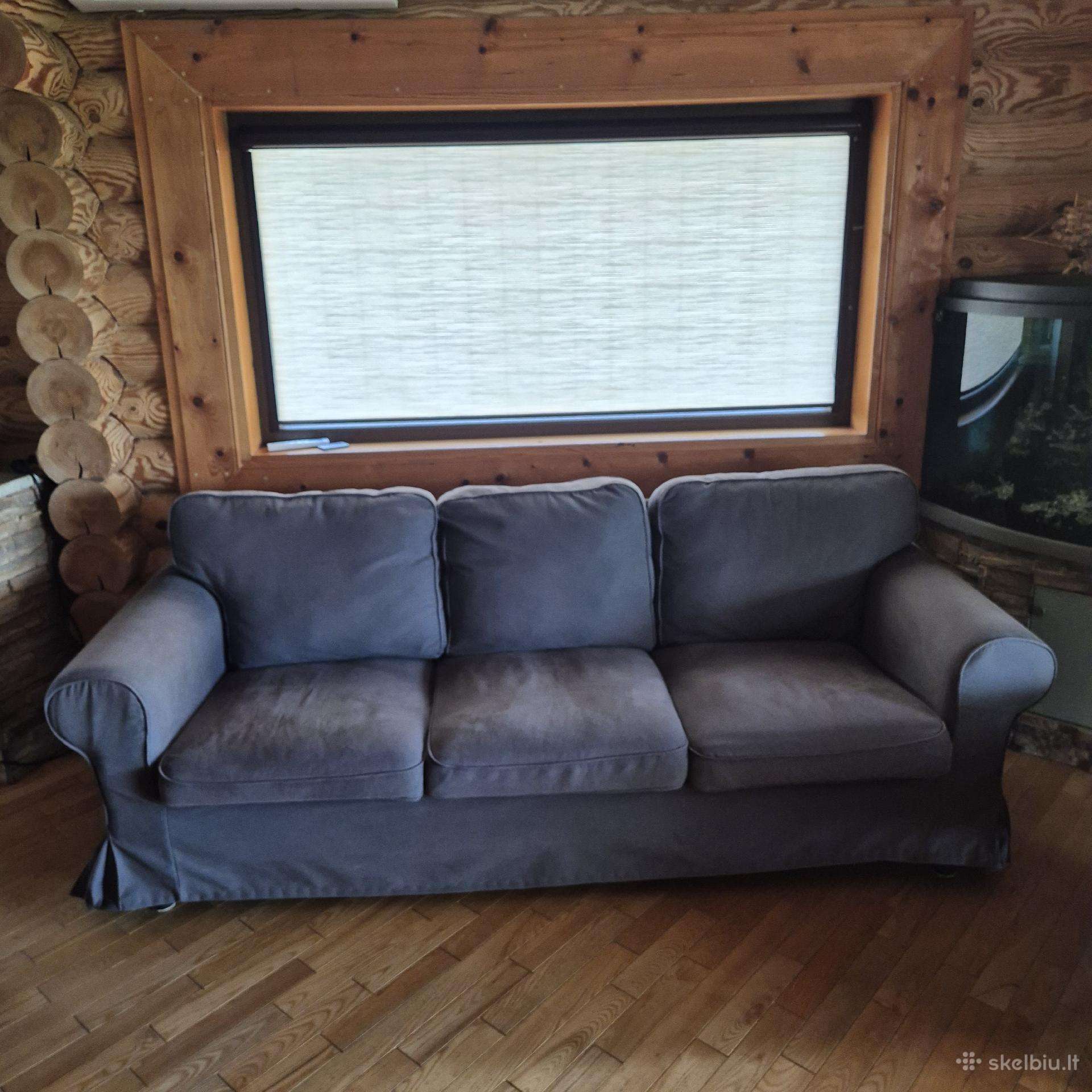 Ektorp trivietė sofa su foteliu