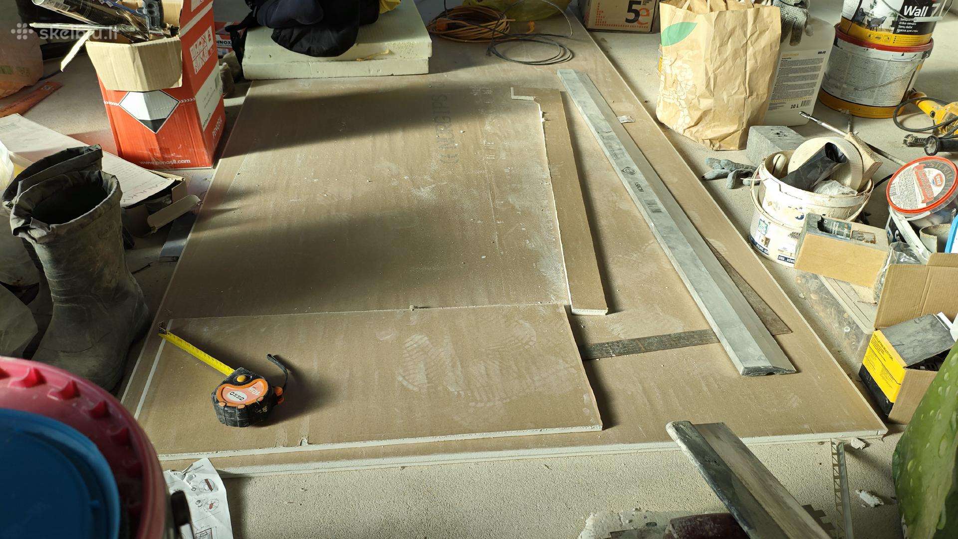 Atiduodu 2 gipso plokštes 3m x 1.2m